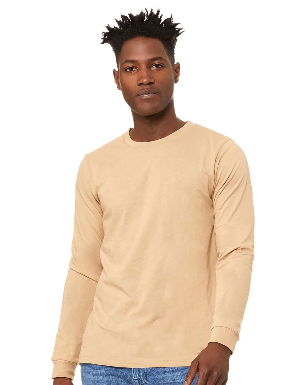 Bella Canvas Unisex Jersey Long Sleeve Tee - 3501 - Image 58