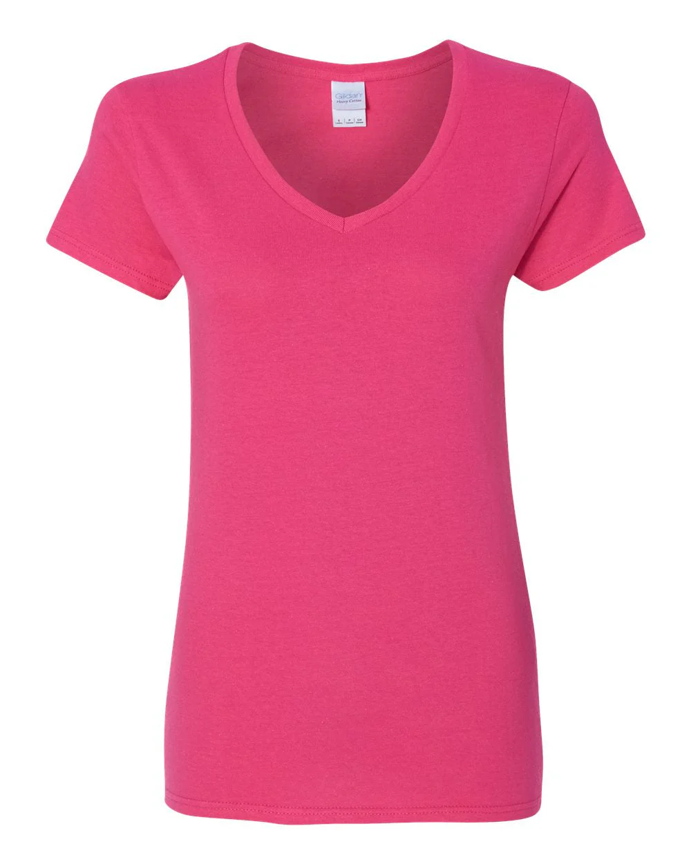 Gildan Heavy Cotton™ Women’s V-Neck T-Shirt - 5V00L - Image 14