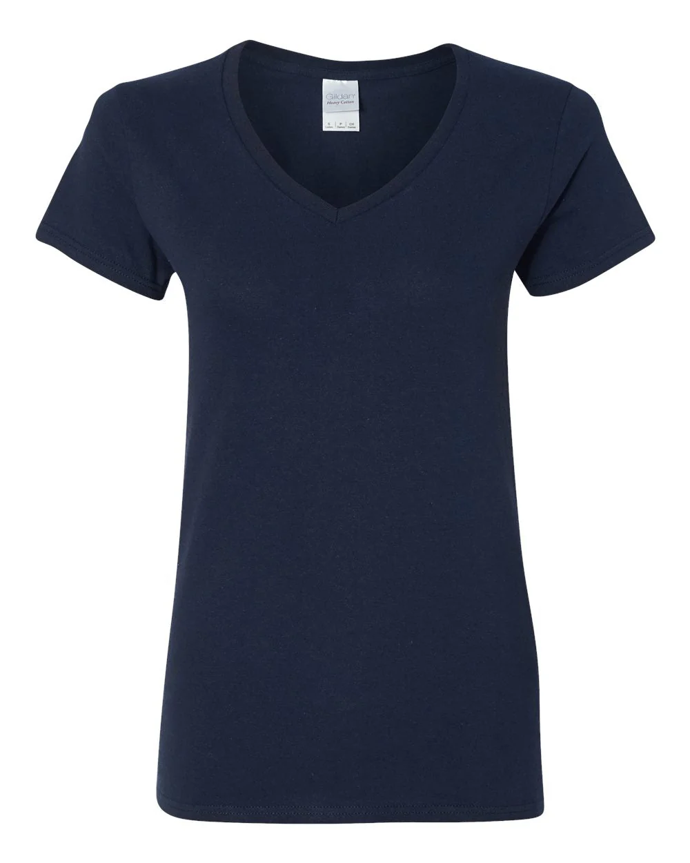 Gildan Heavy Cotton™ Women’s V-Neck T-Shirt - 5V00L - Image 16
