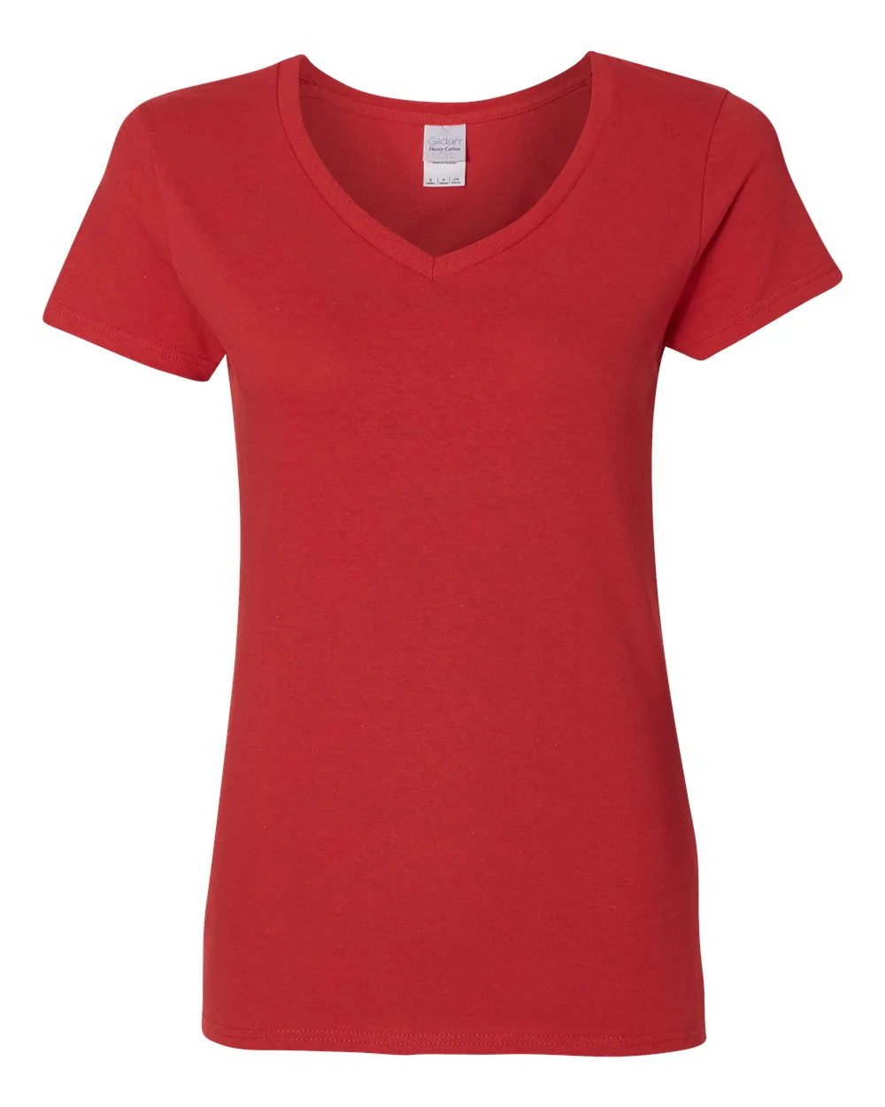 Gildan Heavy Cotton™ Women’s V-Neck T-Shirt - 5V00L - Image 20