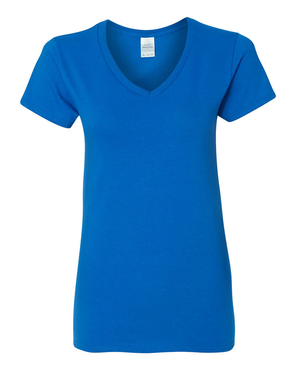 Gildan Heavy Cotton™ Women’s V-Neck T-Shirt - 5V00L - Image 22