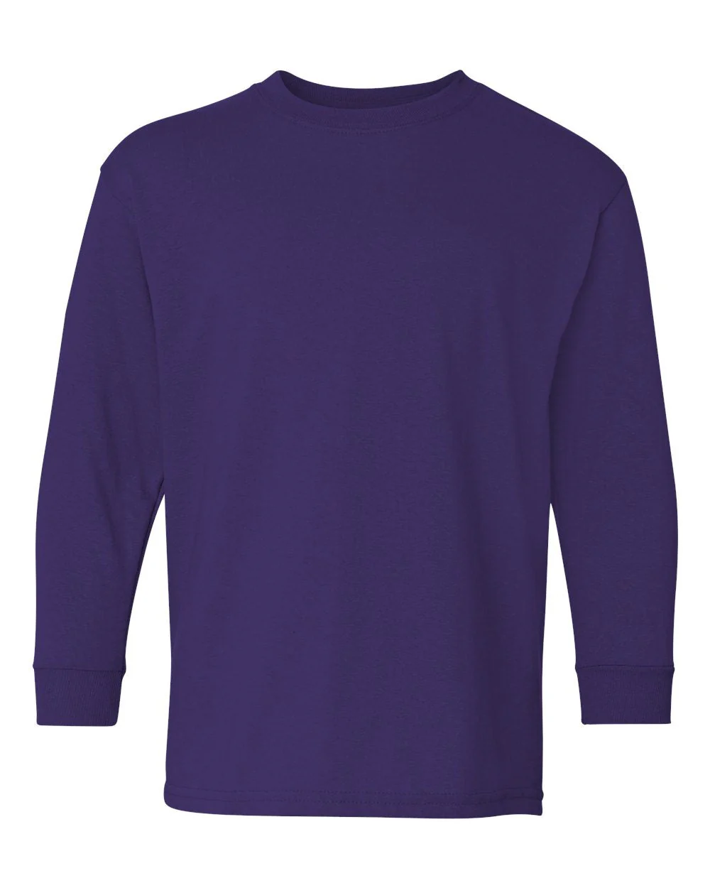 Gildan Heavy Cotton™ Youth Long Sleeve T-Shirt - 5400B - Image 16