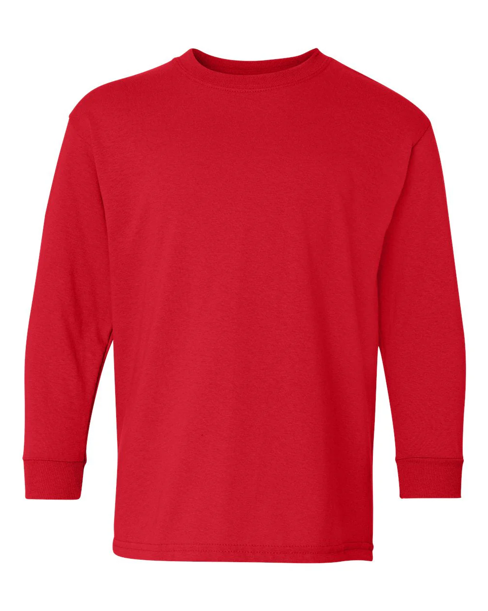 Gildan Heavy Cotton™ Youth Long Sleeve T-Shirt - 5400B - Image 18