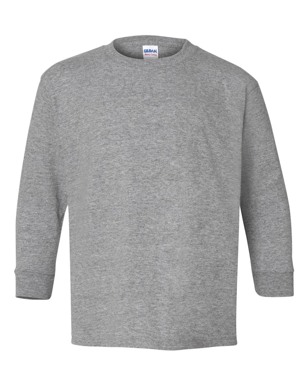 Gildan Heavy Cotton™ Youth Long Sleeve T-Shirt - 5400B - Image 22