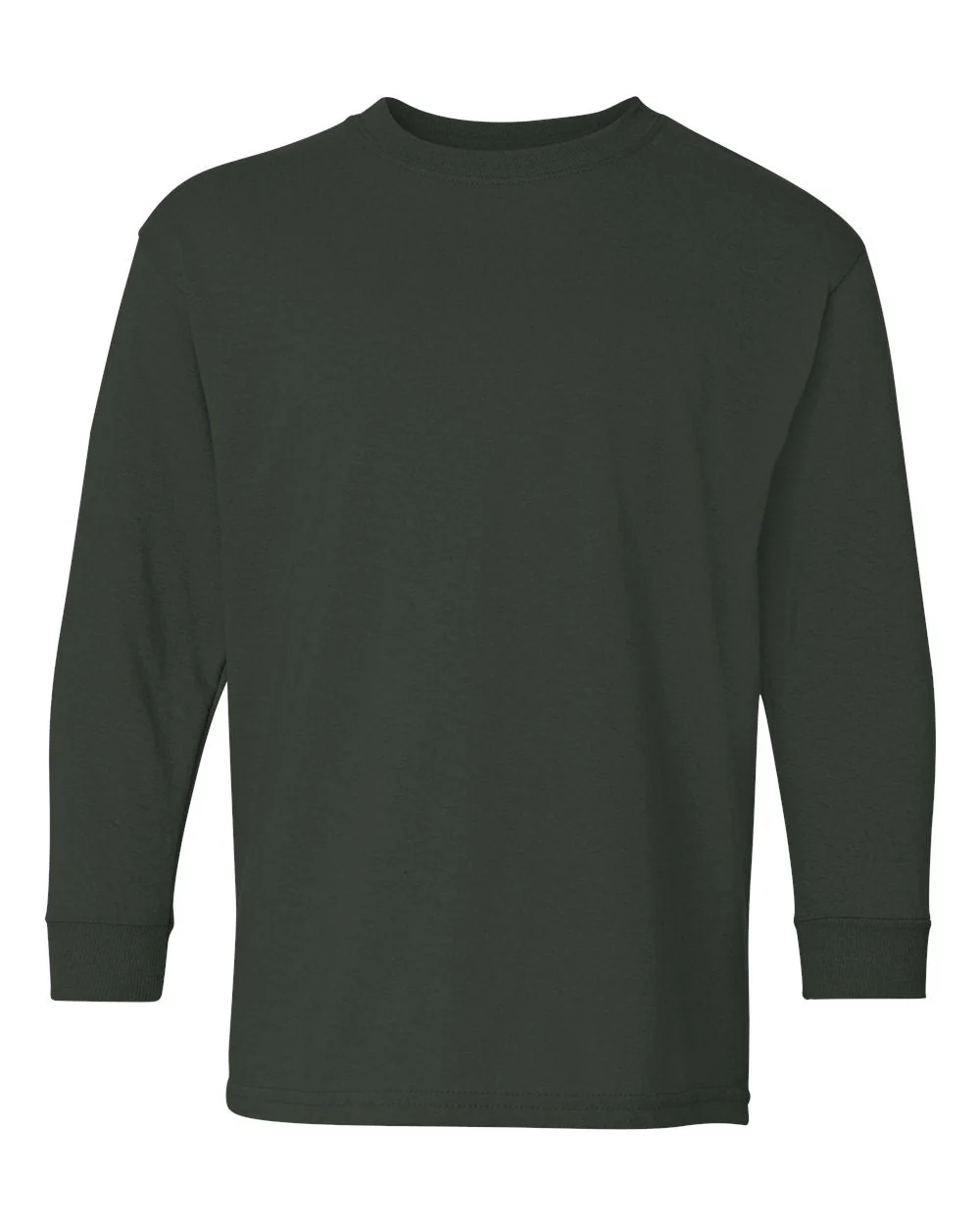 Gildan Heavy Cotton™ Youth Long Sleeve T-Shirt - 5400B - Image 8