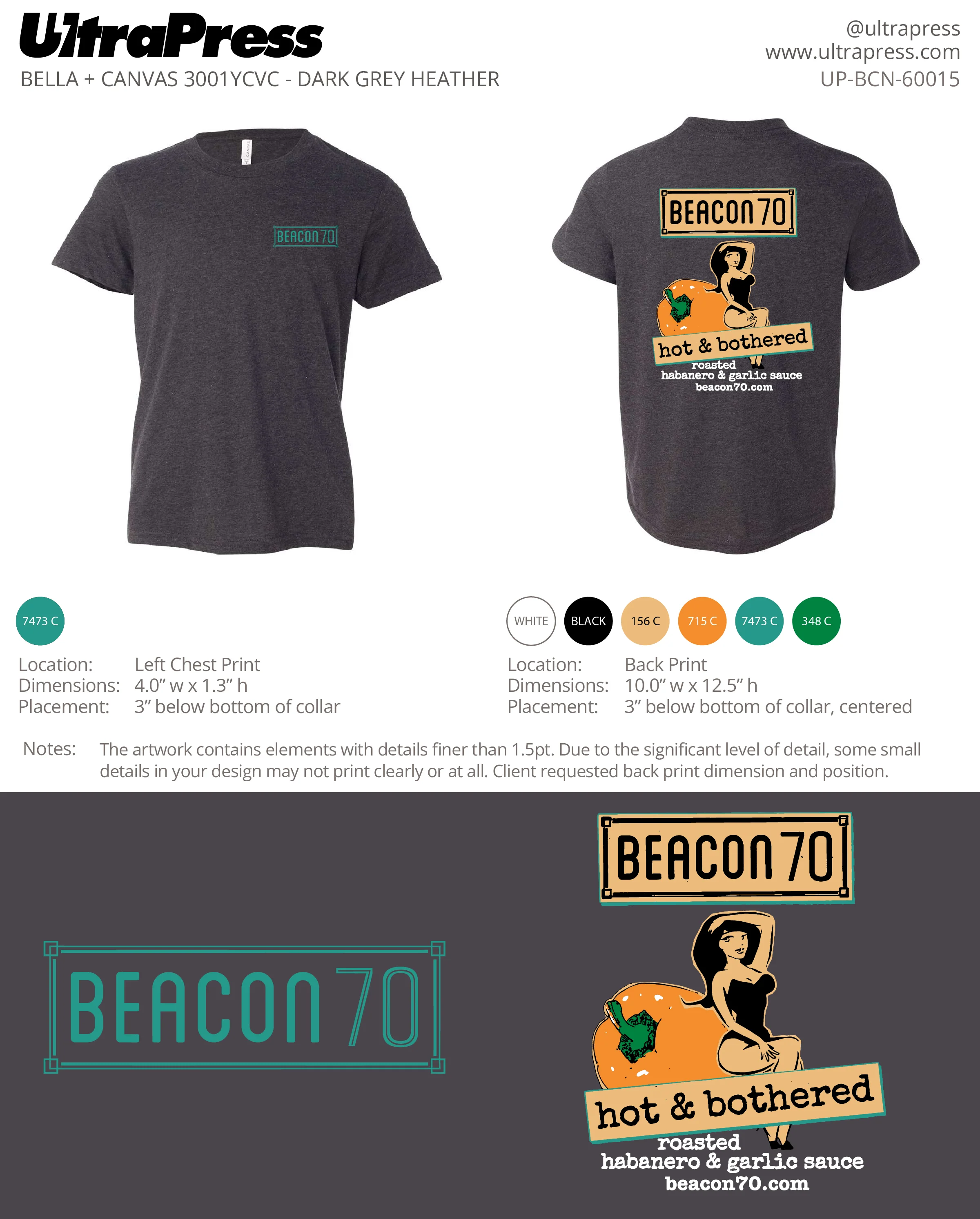 UP-BCN-60015 Beacon 70 Hot N Bothered - Vince 48 Min Qty (Bulk) - Image 2