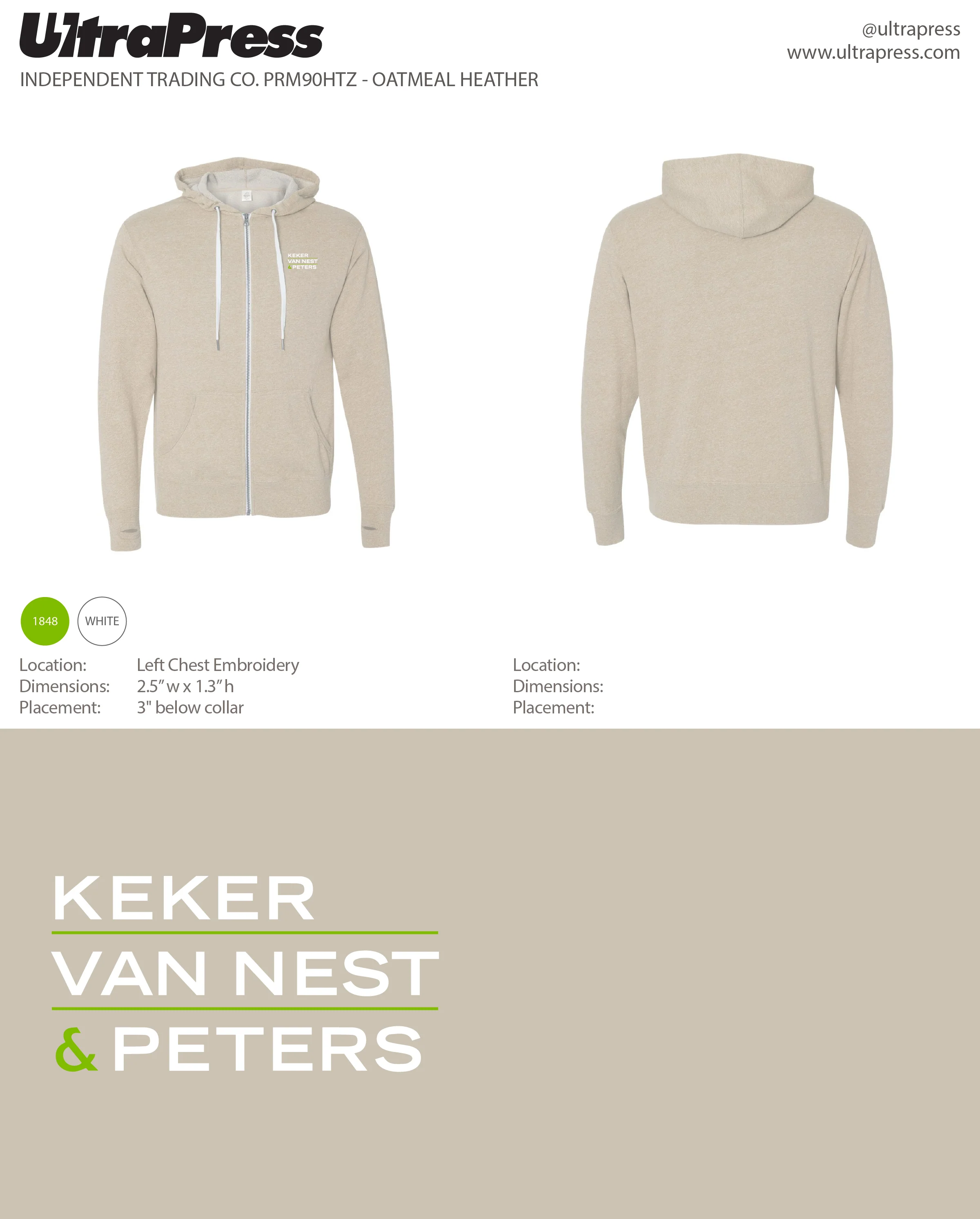 UP-EMB-67017 Keker Van Nest & Peters 2024 - 48 Min Qty (BULK) - Image 2
