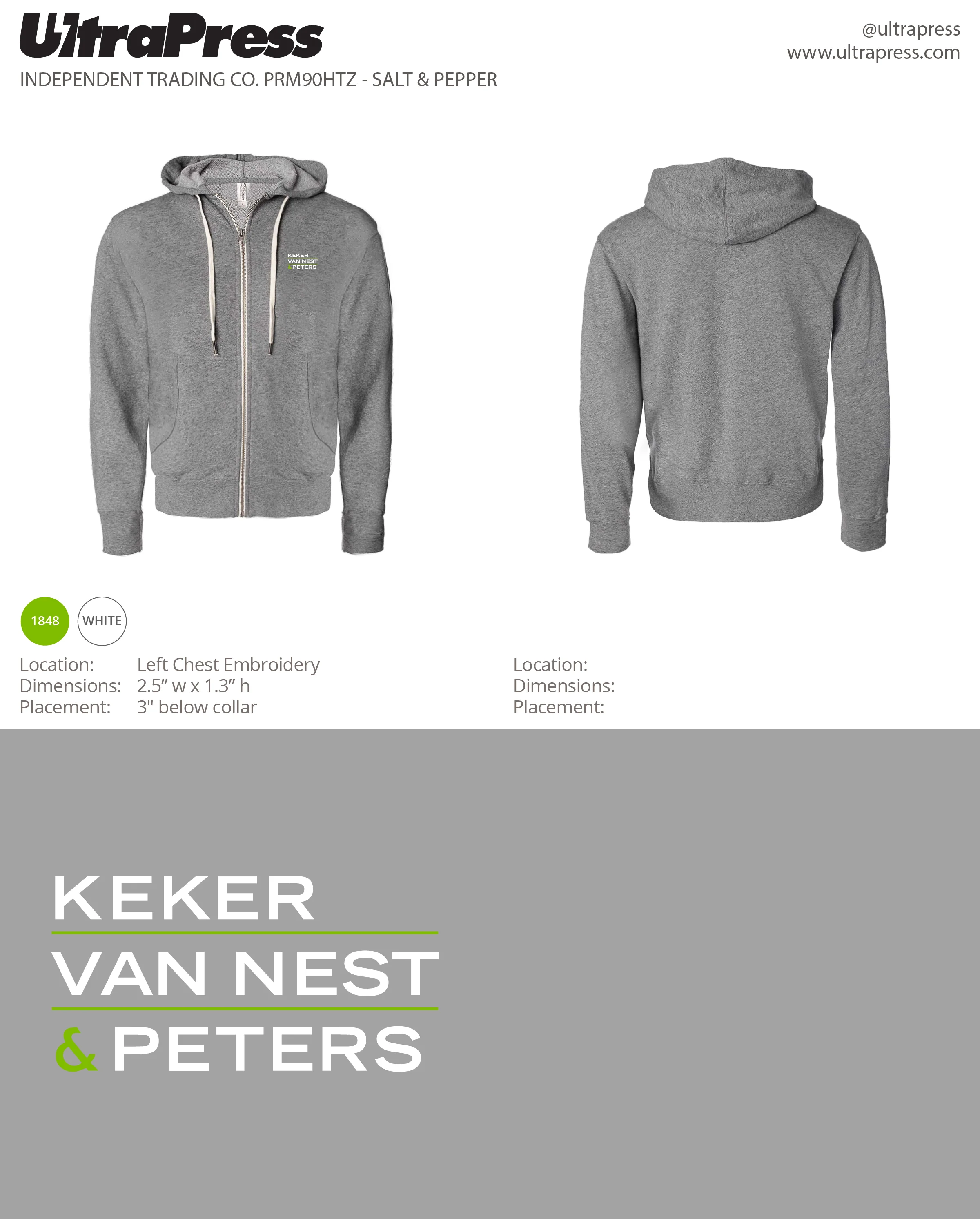 UP-EMB-67017 Keker Van Nest & Peters 2024 - Anh Van 144 Min Qty (Bulk) - Image 2