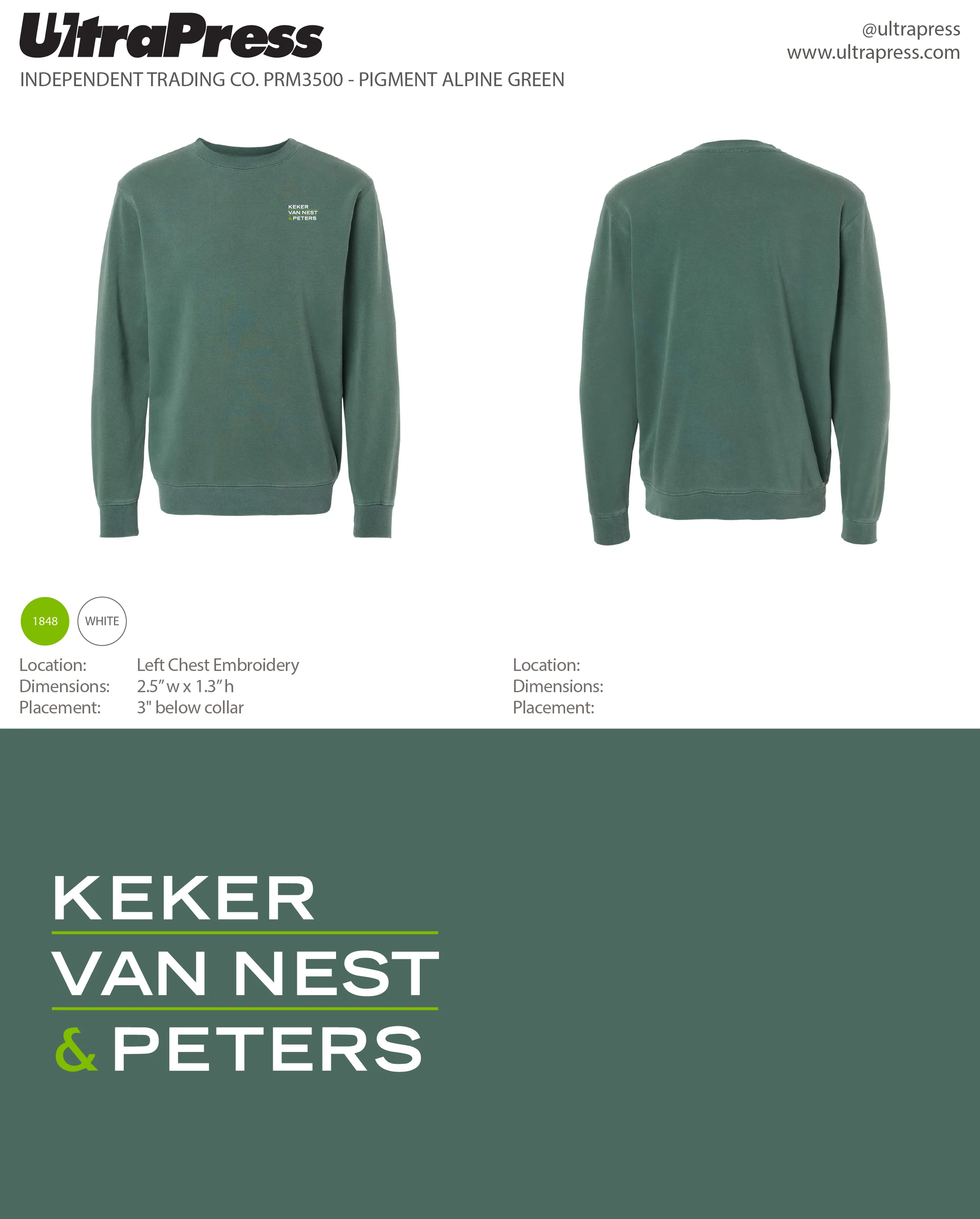 UP-EMB-67017 Keker Van Nest & Peters 2024 - Anh Van 144 Min Qty (Bulk) - Image 3