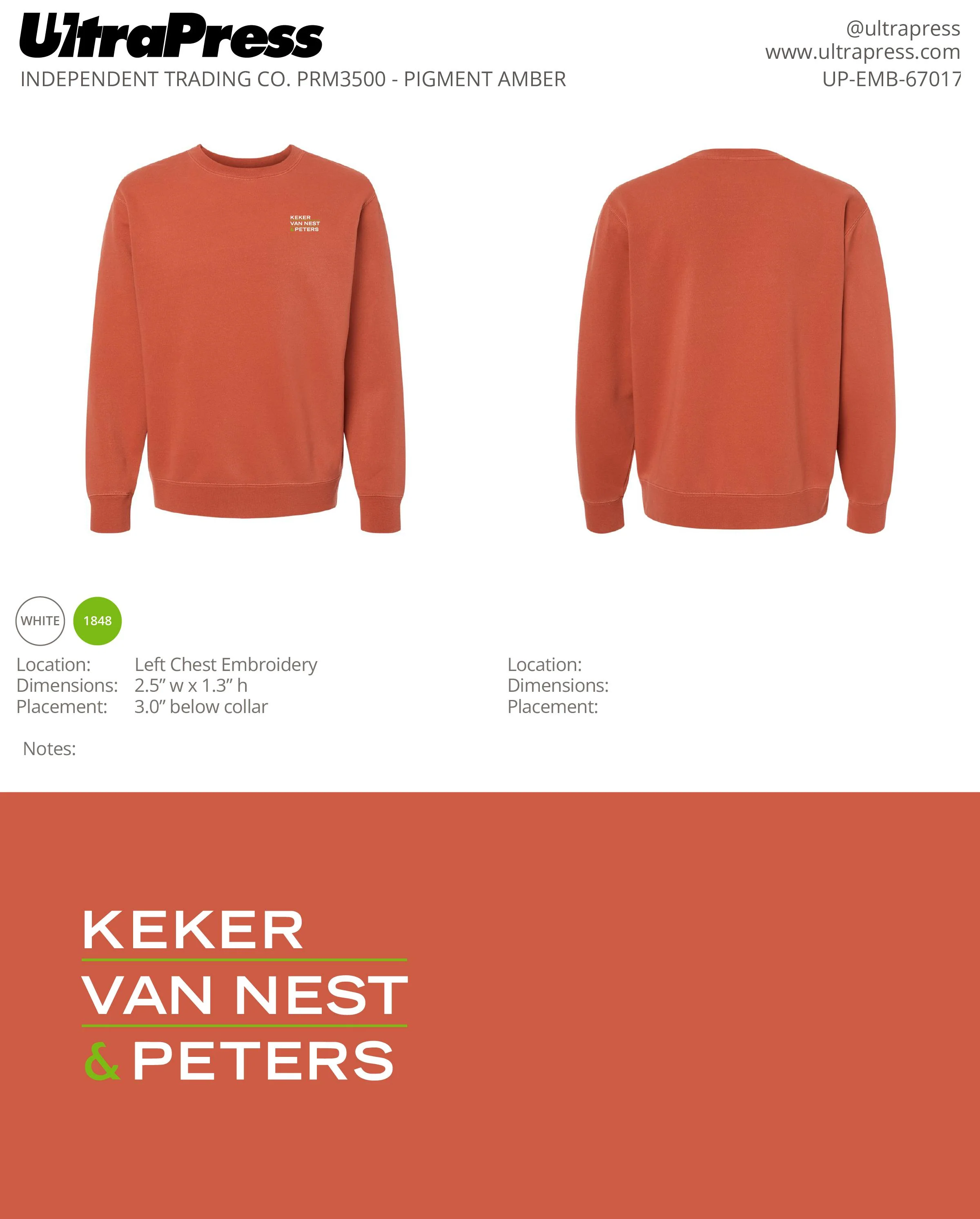 UP-EMB-67017 Keker Van Nest & Peters 2024 - Anh Van 144 Min Qty (Bulk) - Image 4
