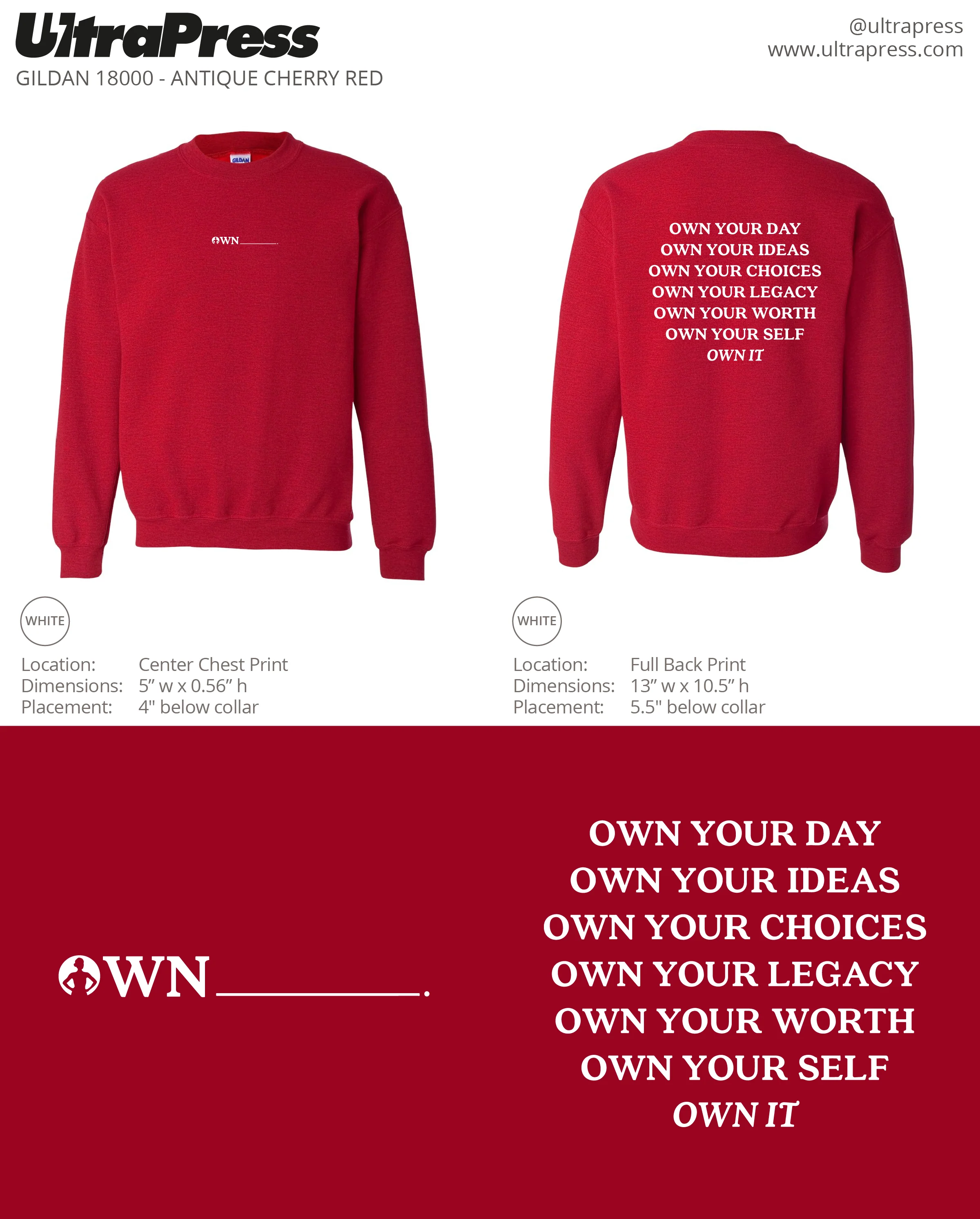 UP-OWNIT-60232 USC OWNIT Merch 72 Min Qty (Bulk)