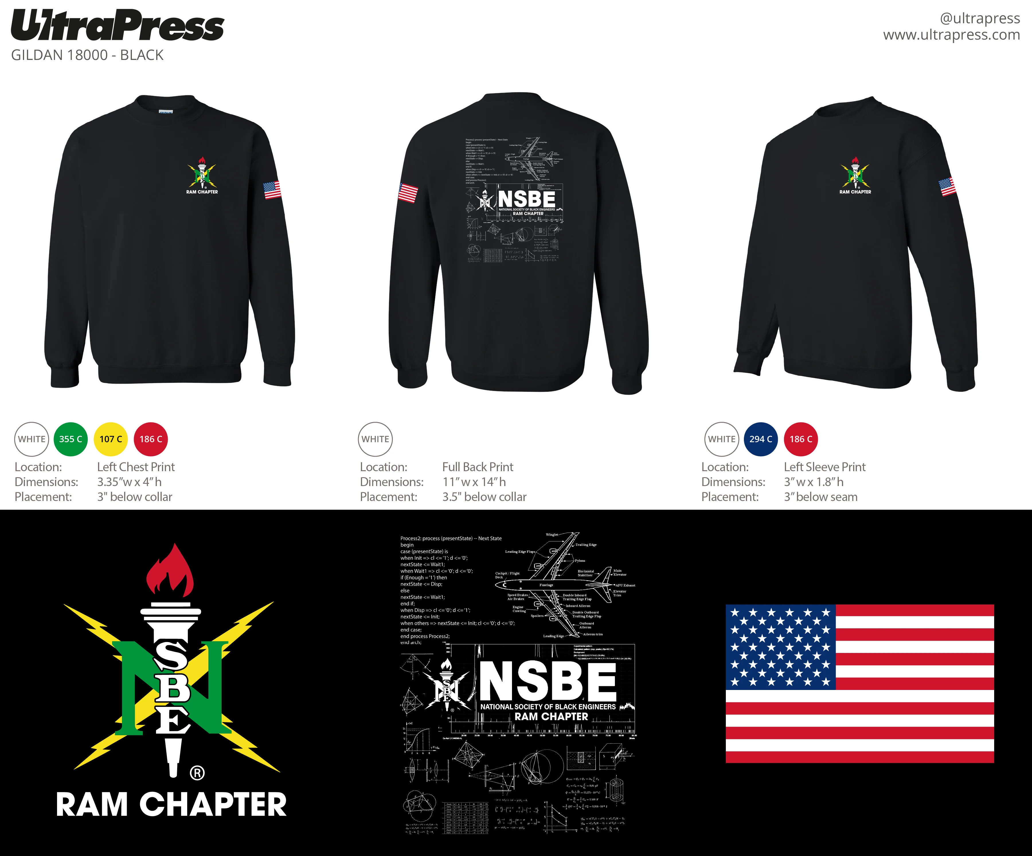 UP-SP-60535 NSBE Crewnecks 2022 12 Min Qty (Bulk) - Image 2