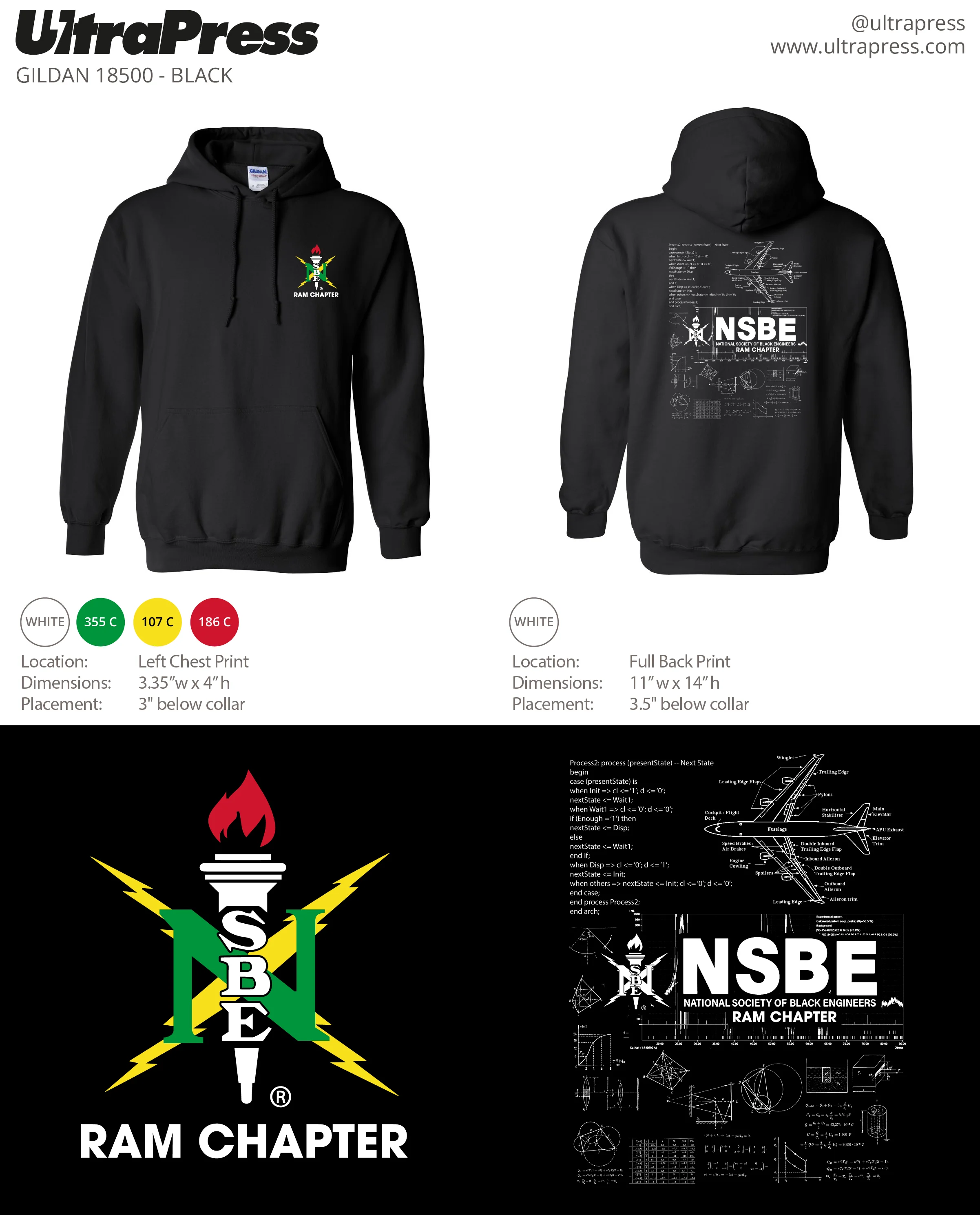 UP-SP-60535 NSBE Crewnecks 2022 [No Flag] 12 Min Qty (Bulk) - Image 2
