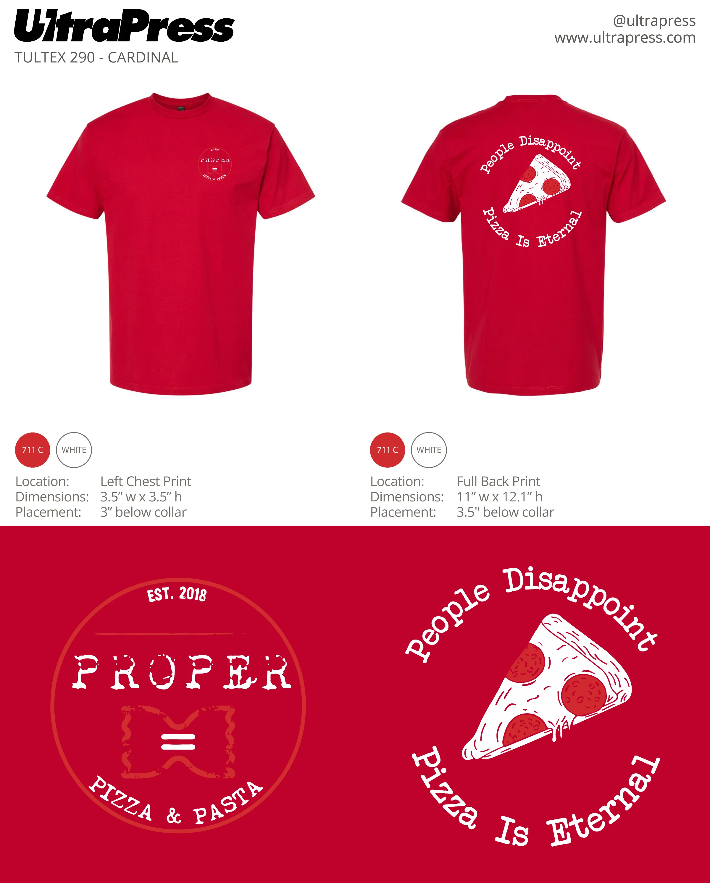 UP-SP-62620 Proper Pizza 48 Min Qty (Bulk) - Image 2