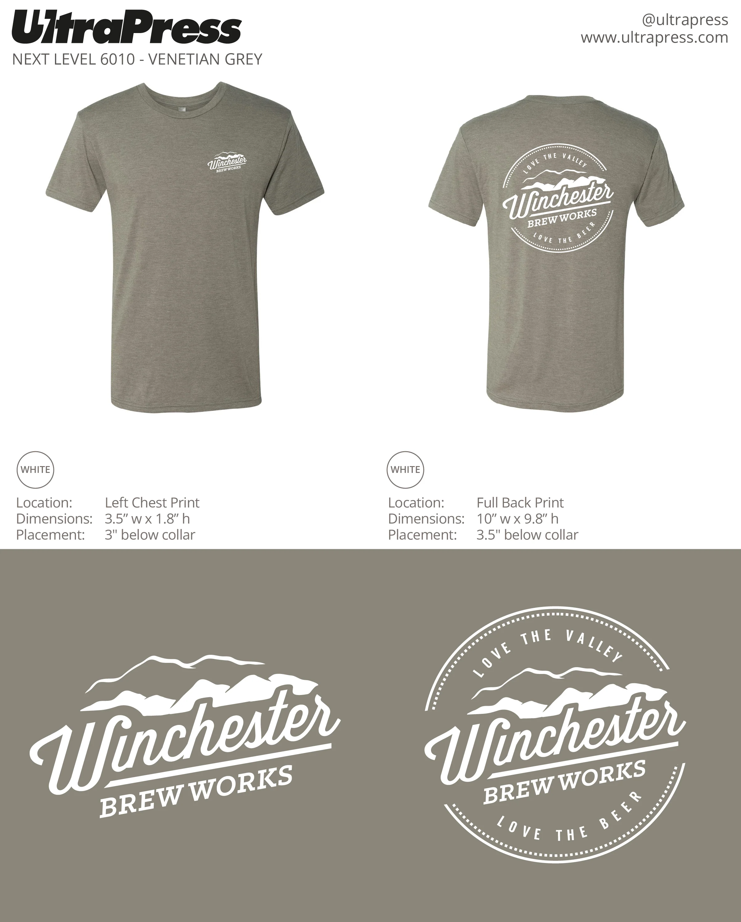 UP-SP-62654 Winchester Tees 72 Min Qty (Bulk) - Image 3