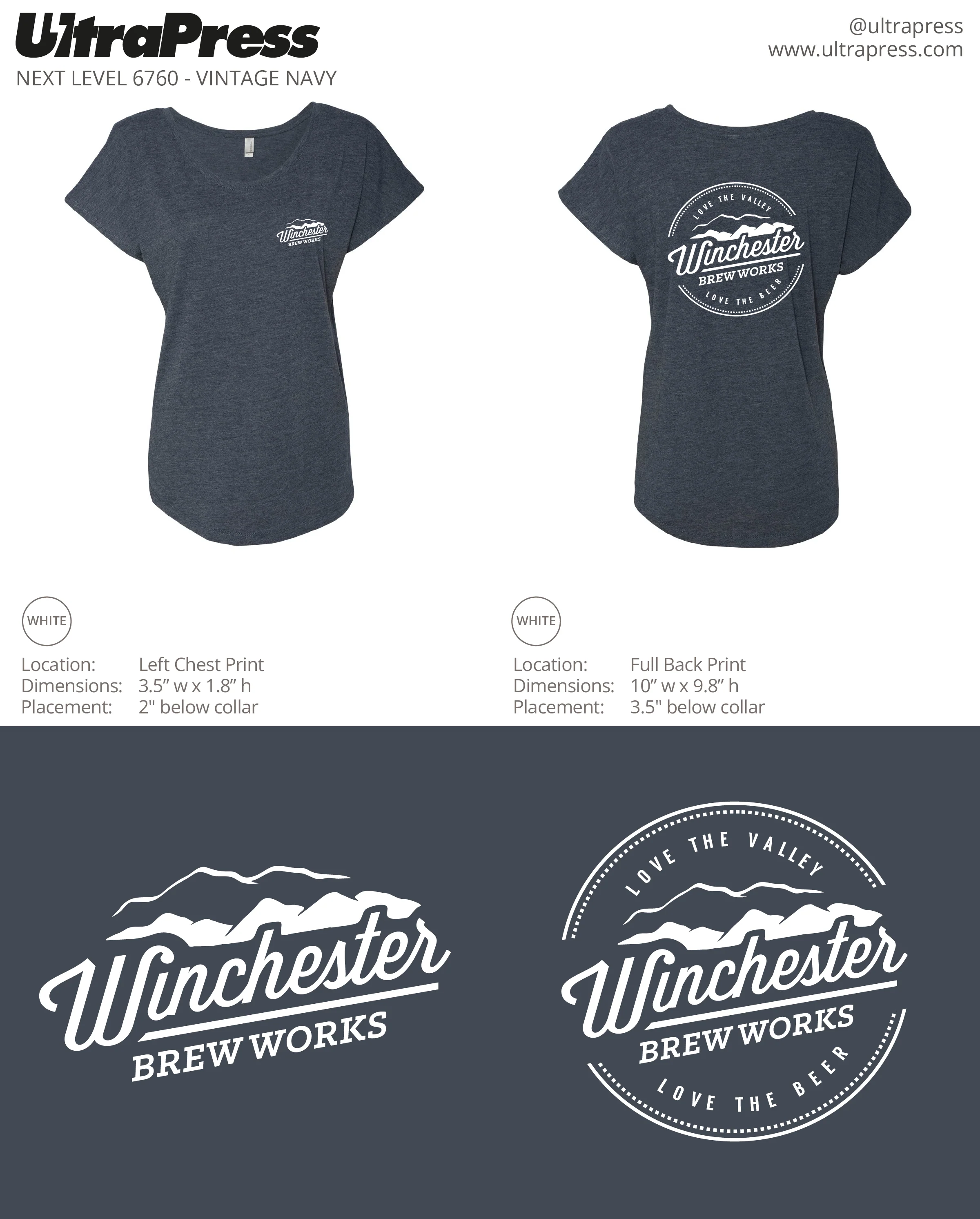 UP-SP-62654 Winchester Tees 72 Min Qty (Bulk) - Image 5