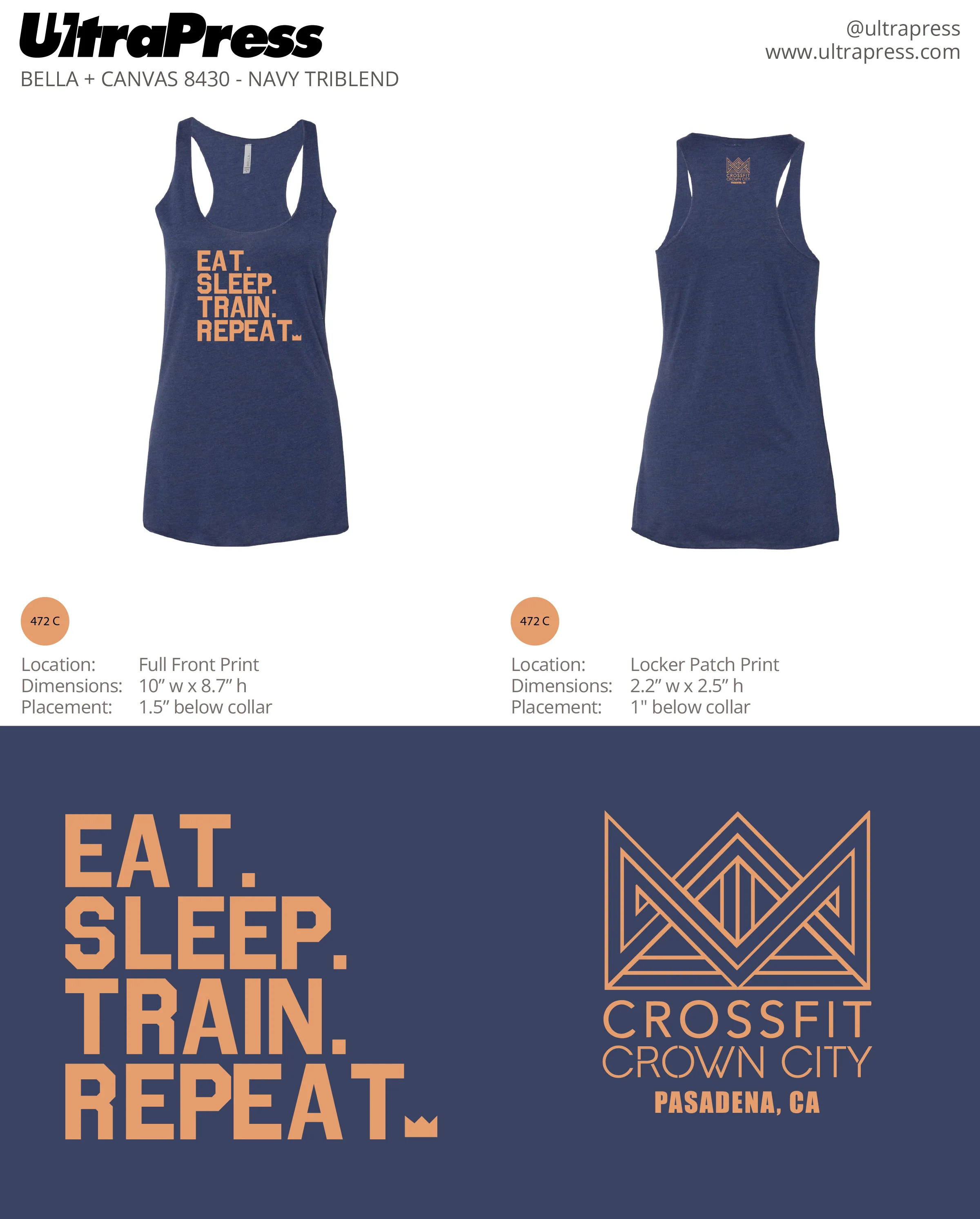 UP-SP-62820 Crossfit Crown City 2022 24 Min Qty (Bulk) - Image 2