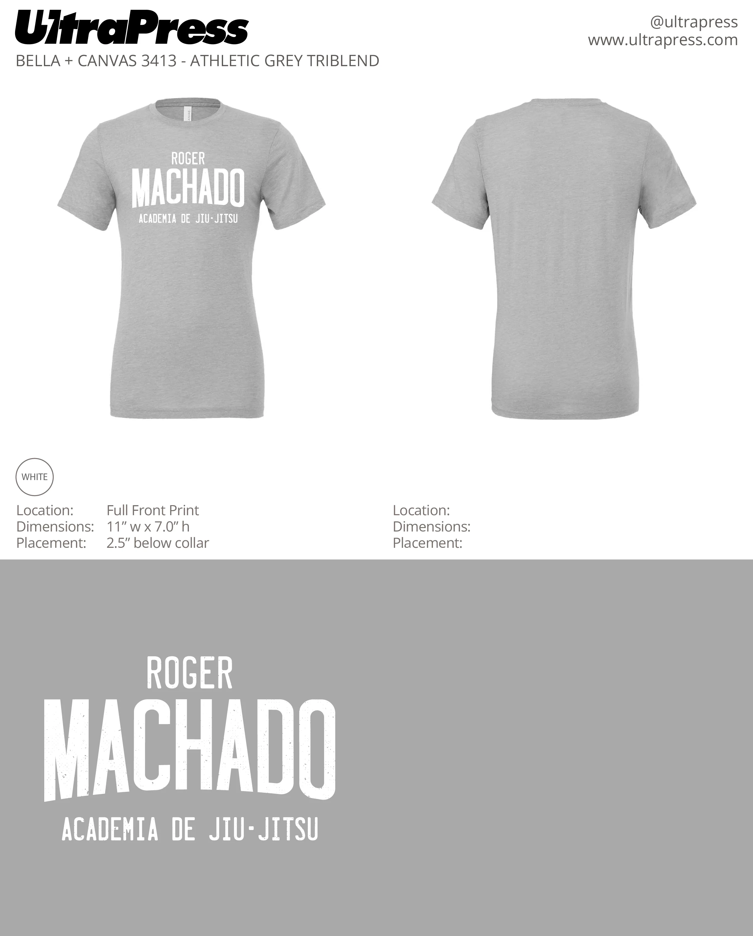 UP-SP-62852 Roger Machado Tees 72 Min Qty (Bulk) - Image 4