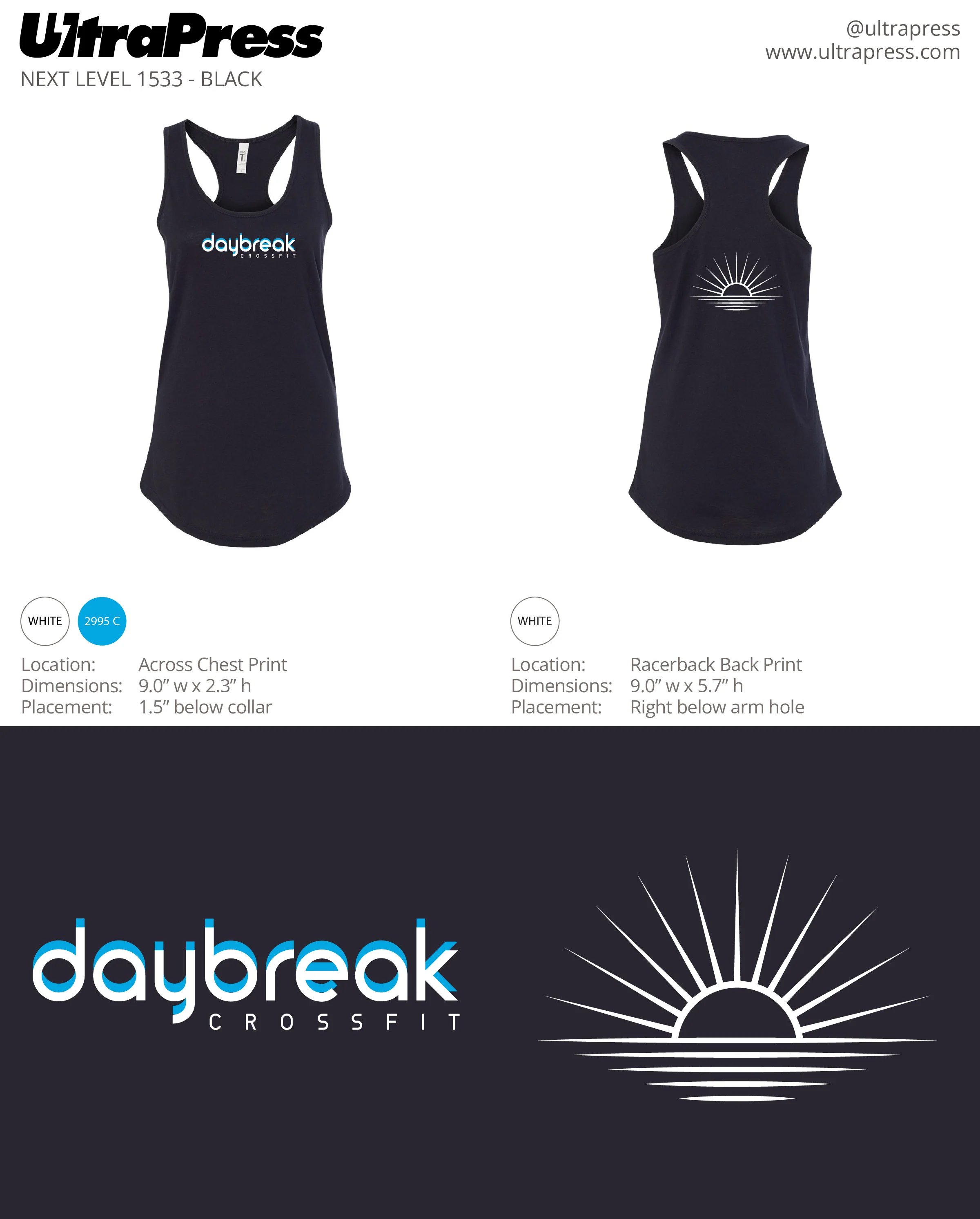UP-SP-62871 CrossFit Daybreak Racertank 48 Min Qty (Bulk) - Image 6