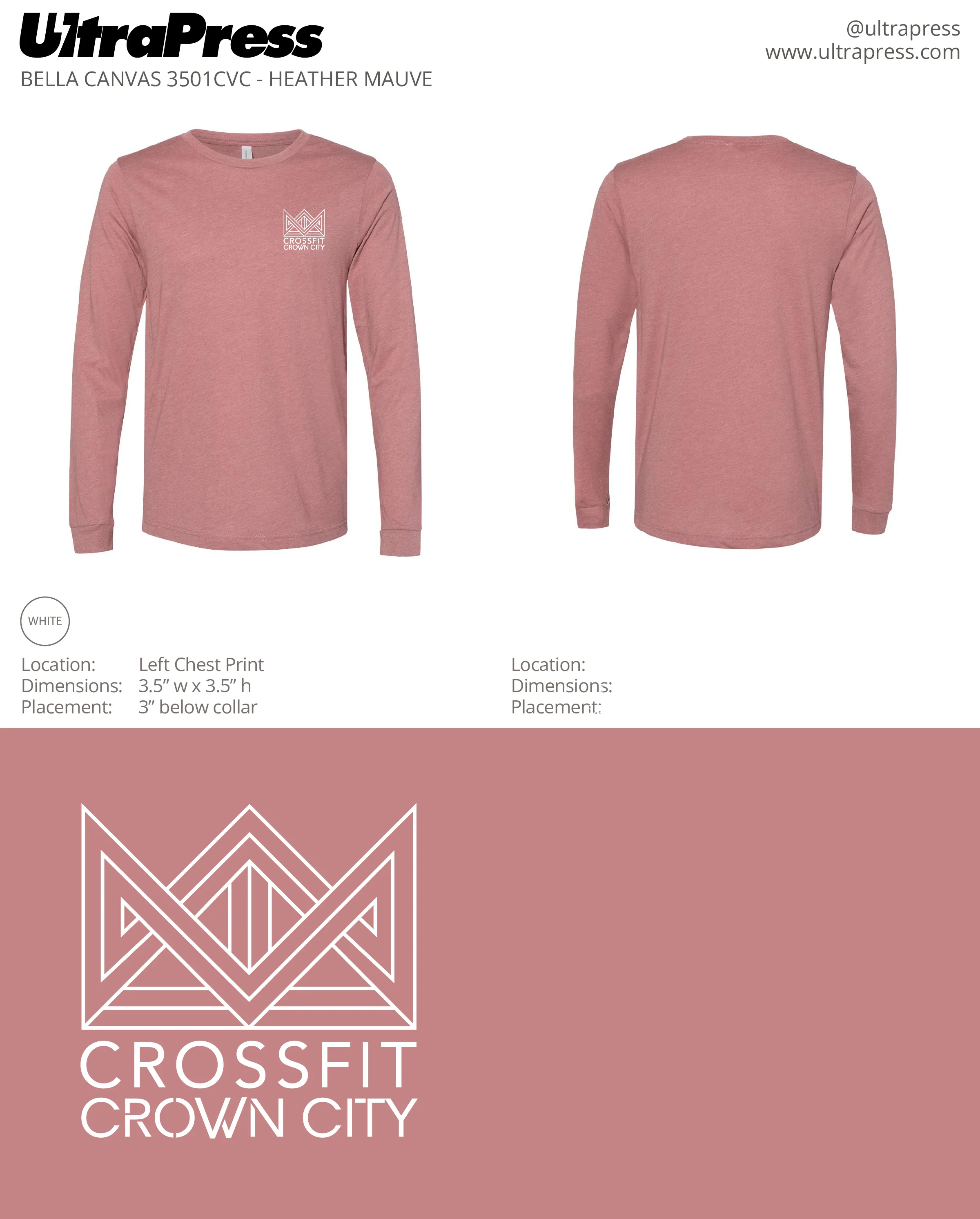 UP-SP-63113 Crossfit CrownCity 2022 48 Min Qty (Bulk) - Image 2