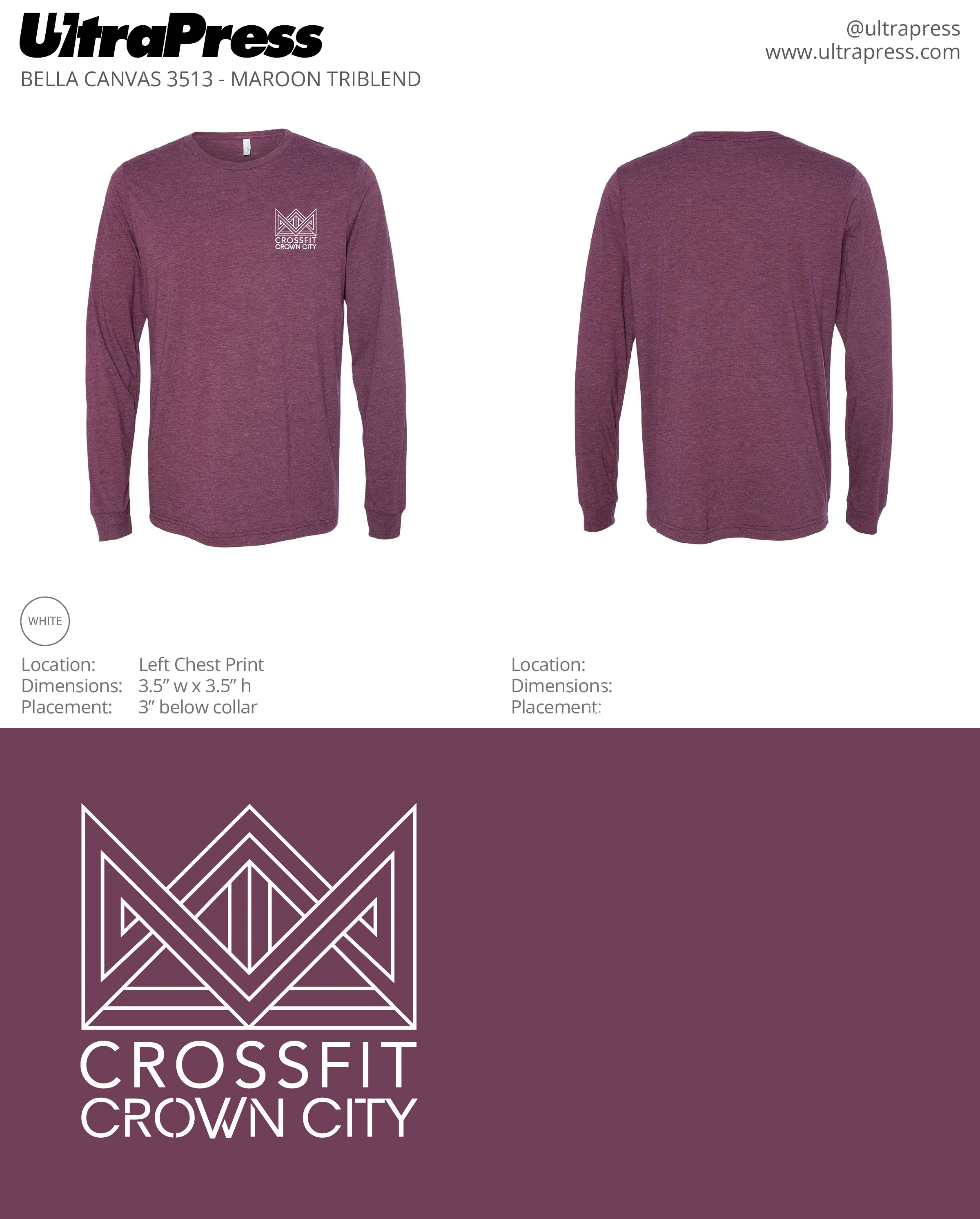 UP-SP-63113 Crossfit CrownCity 2022 48 Min Qty (Bulk) - Image 7