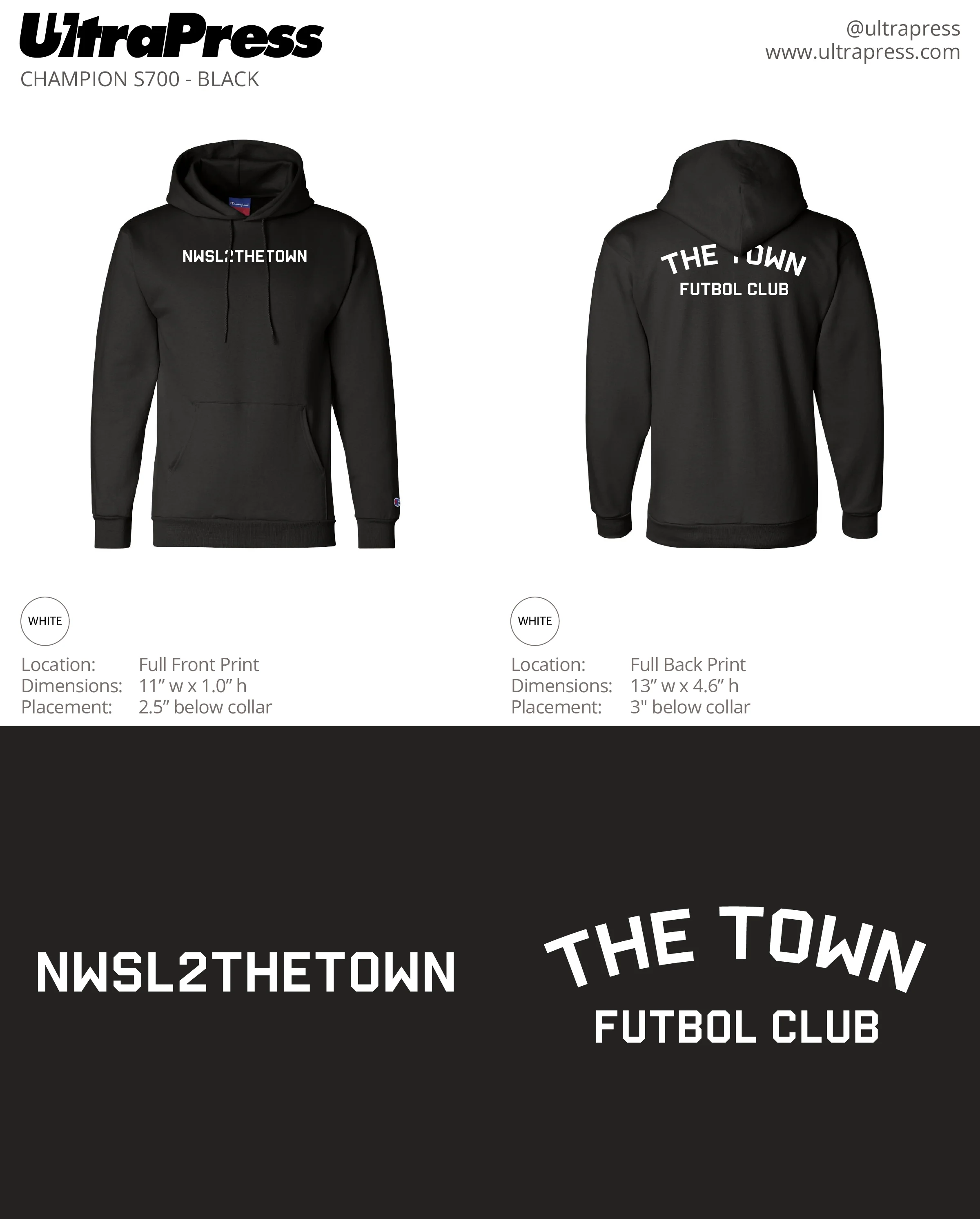 UP-SP-63114 The Town Futbol Club 24 Min Qty (Bulk)