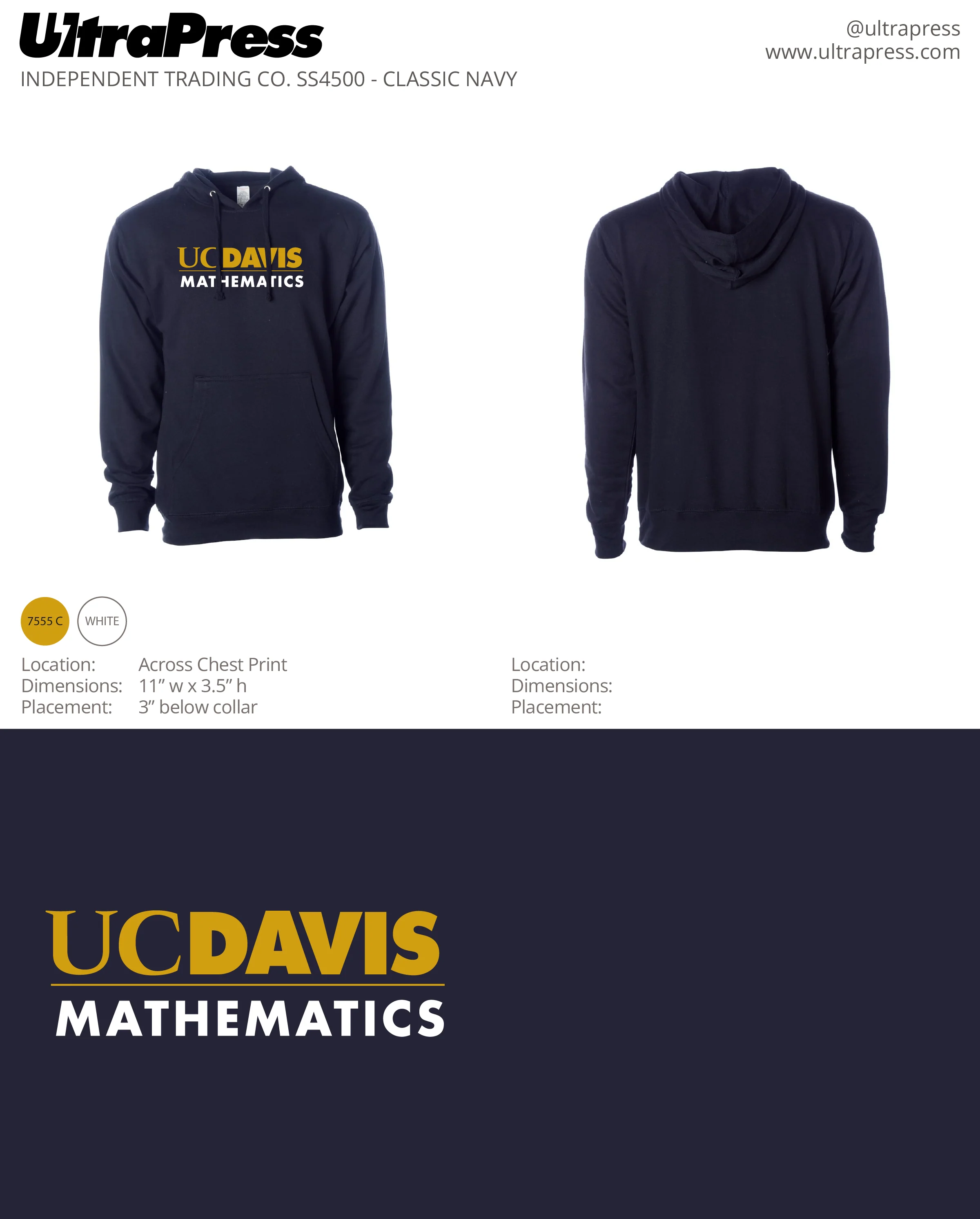 UP-SP-63316 UC Davis Mathematics 2023 12 Min Qty (Bulk) - Image 2