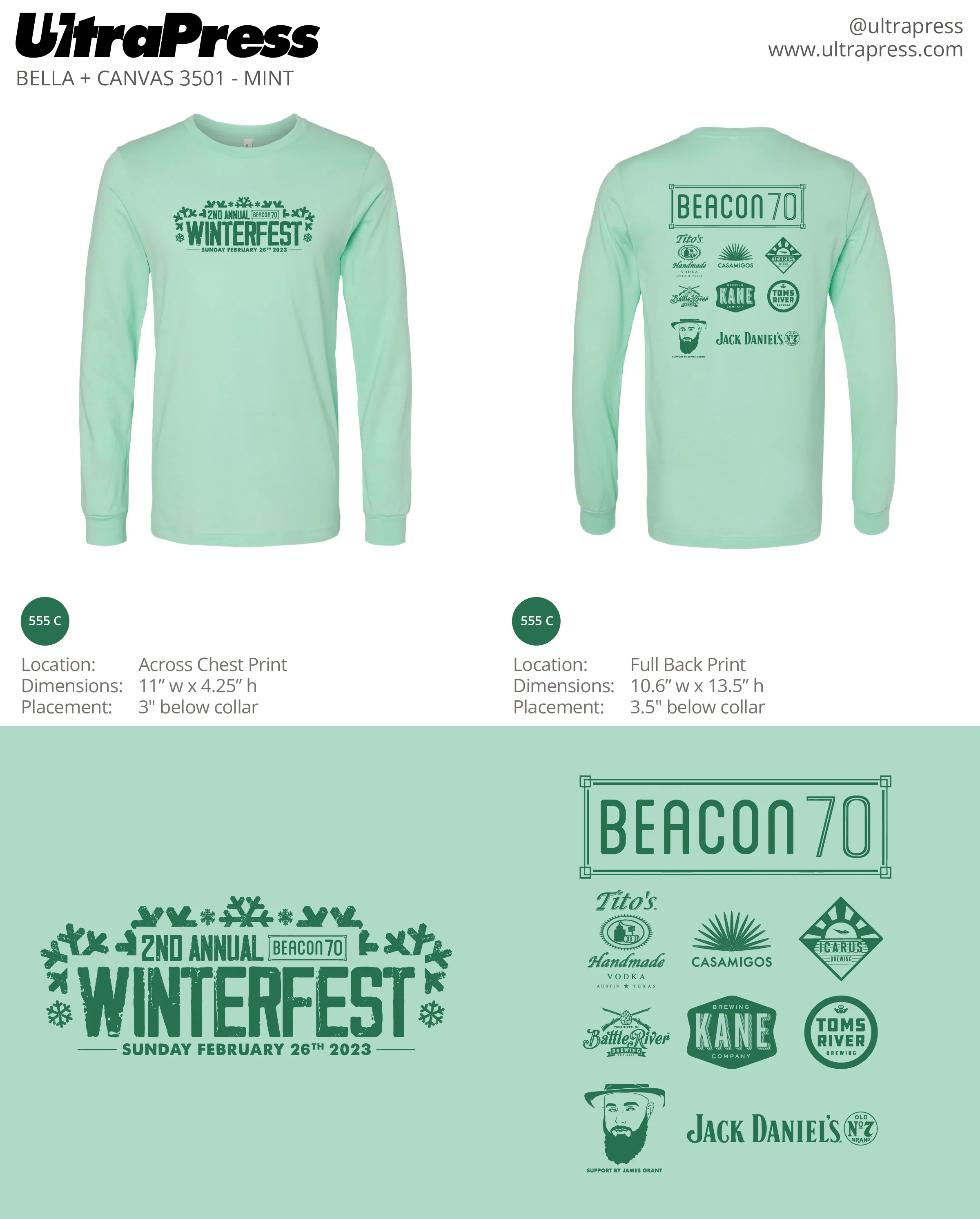 UP-SP-63372 2nd Annual Beacon 70 Winterfest 125 Min Qty (Bulk) - Image 2