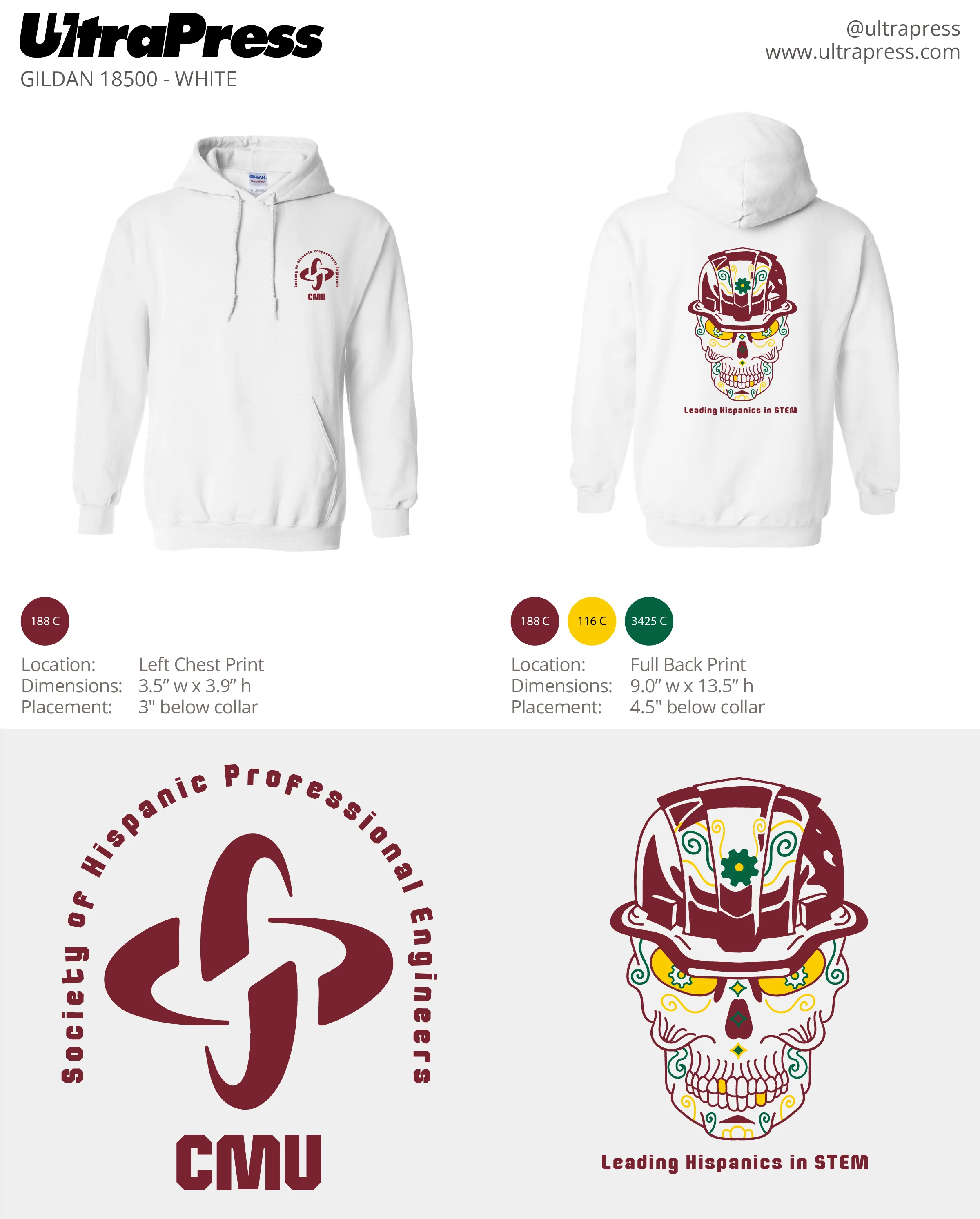 UP-SP-63375 CMU SHPE Skull Design 48 Min Qty (Bulk) - Image 5