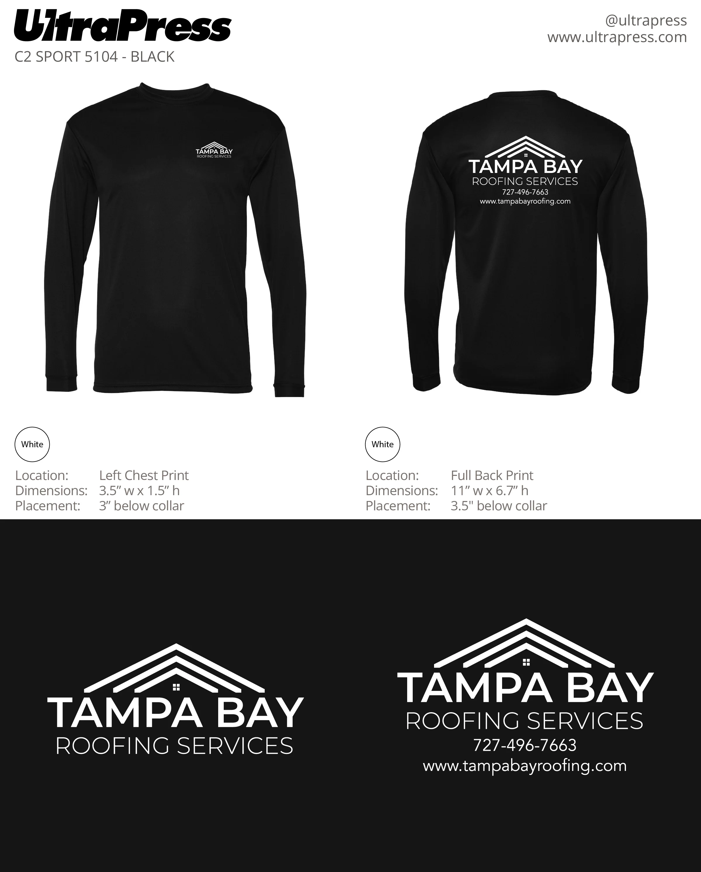 UP-SP-63603 Tampa Bay Roofing 2023 214 Min Qty (Bulk) - Image 2