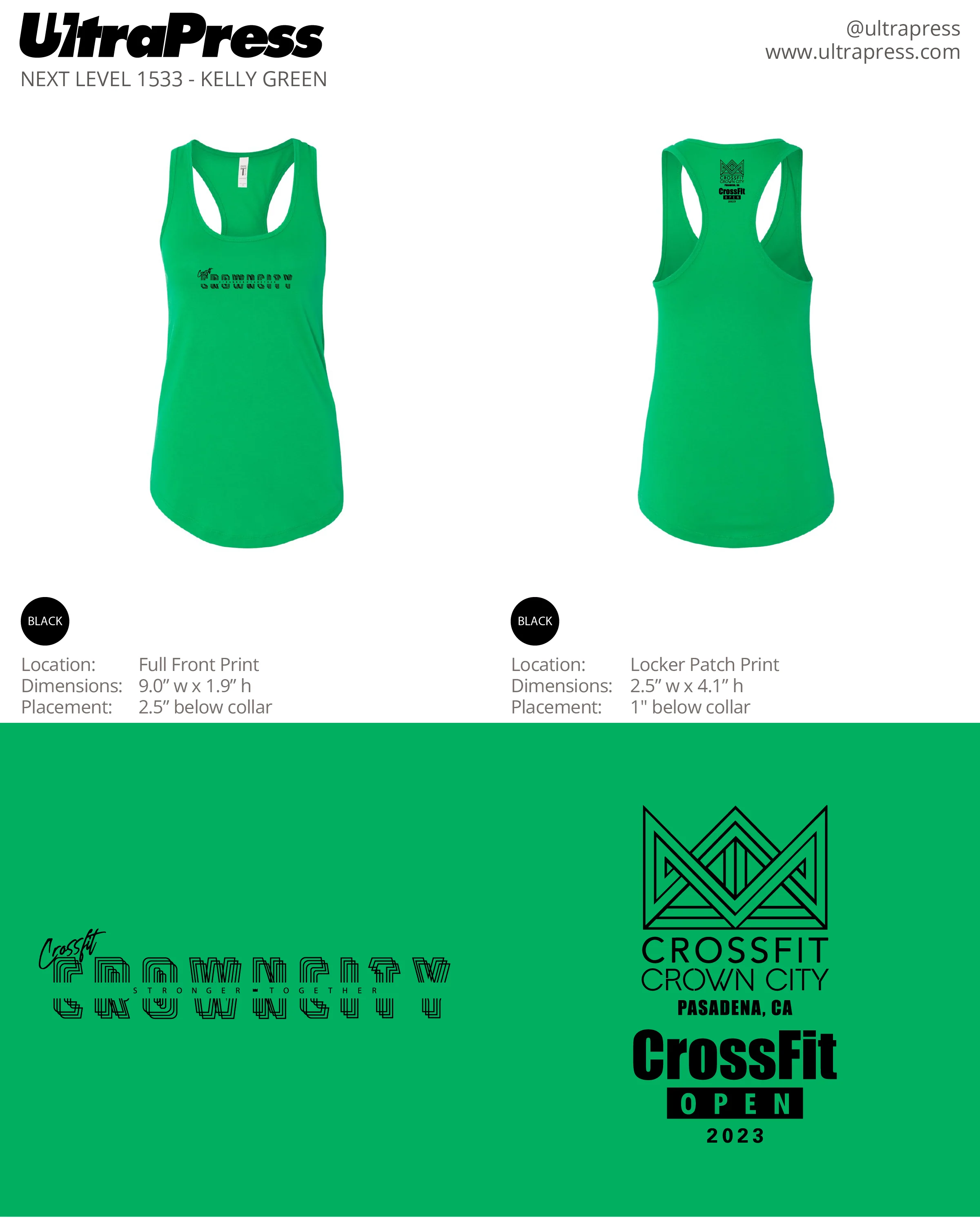 UP-SP-63622 Crossfit CrownCity 2023 48 Min Qty (Bulk) - Image 6