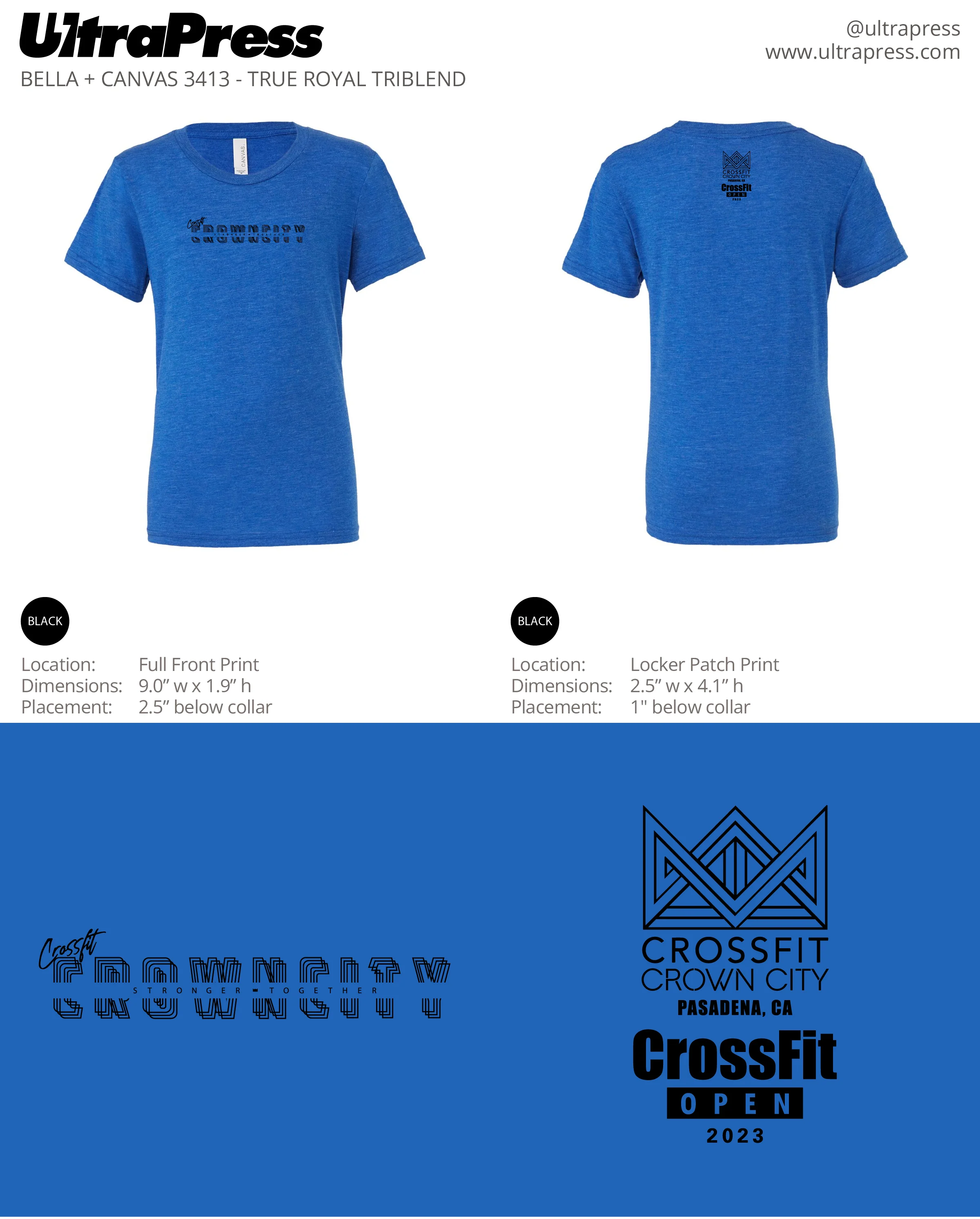UP-SP-63622 Crossfit CrownCity 2023 48 Min Qty (Bulk) - Image 8