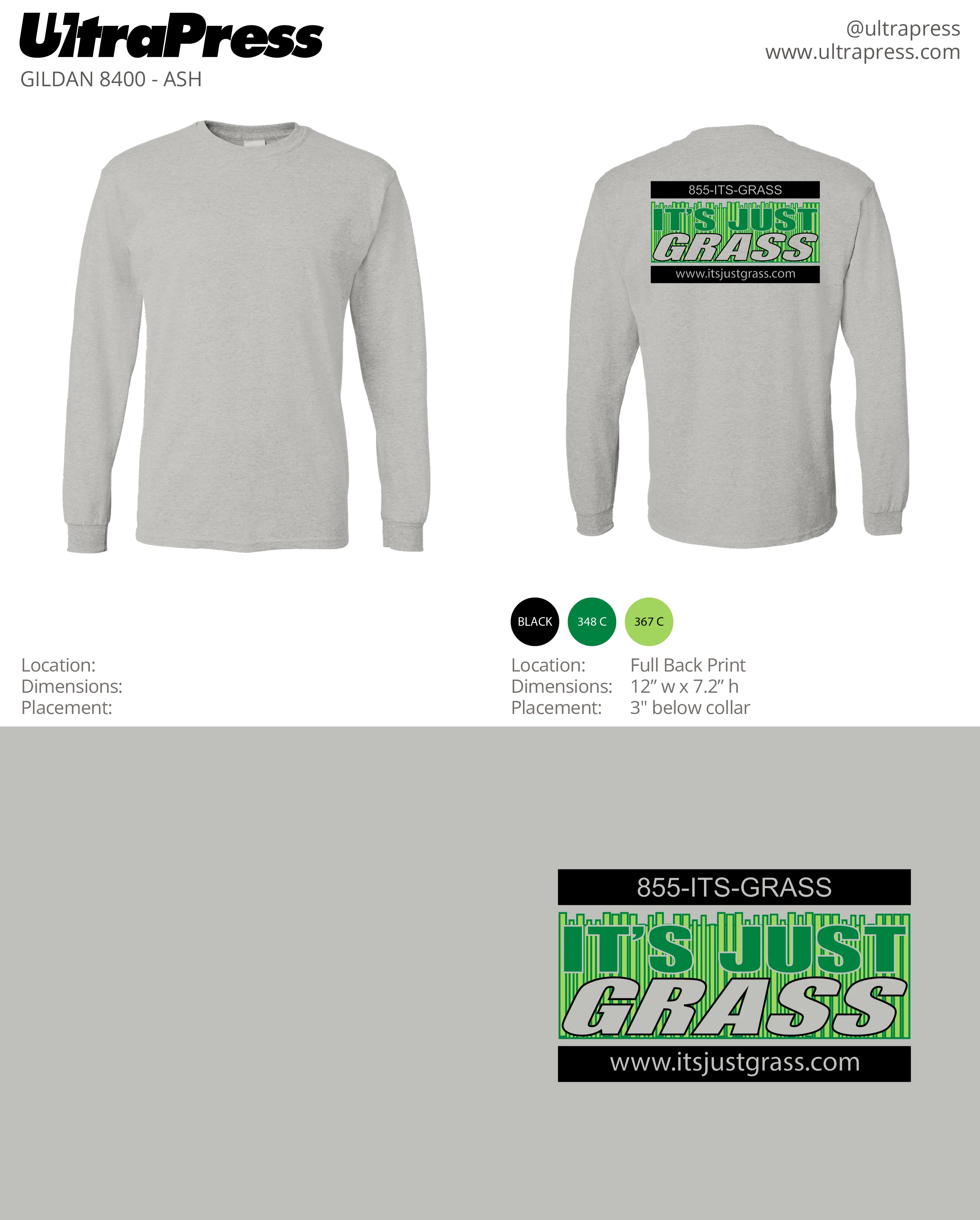 UP-SP-64067 It's Just Grass 2023 24 Min Qty (Bulk) - Image 2
