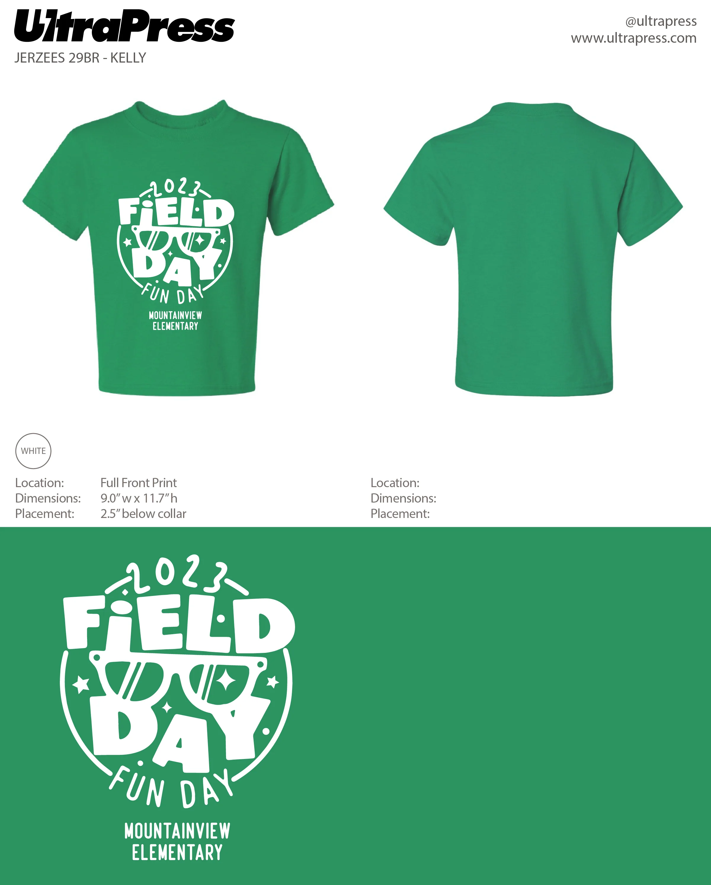 UP-SP-64326 Mountainview Field Day 2023 500 Min Qty (Bulk) - Image 2