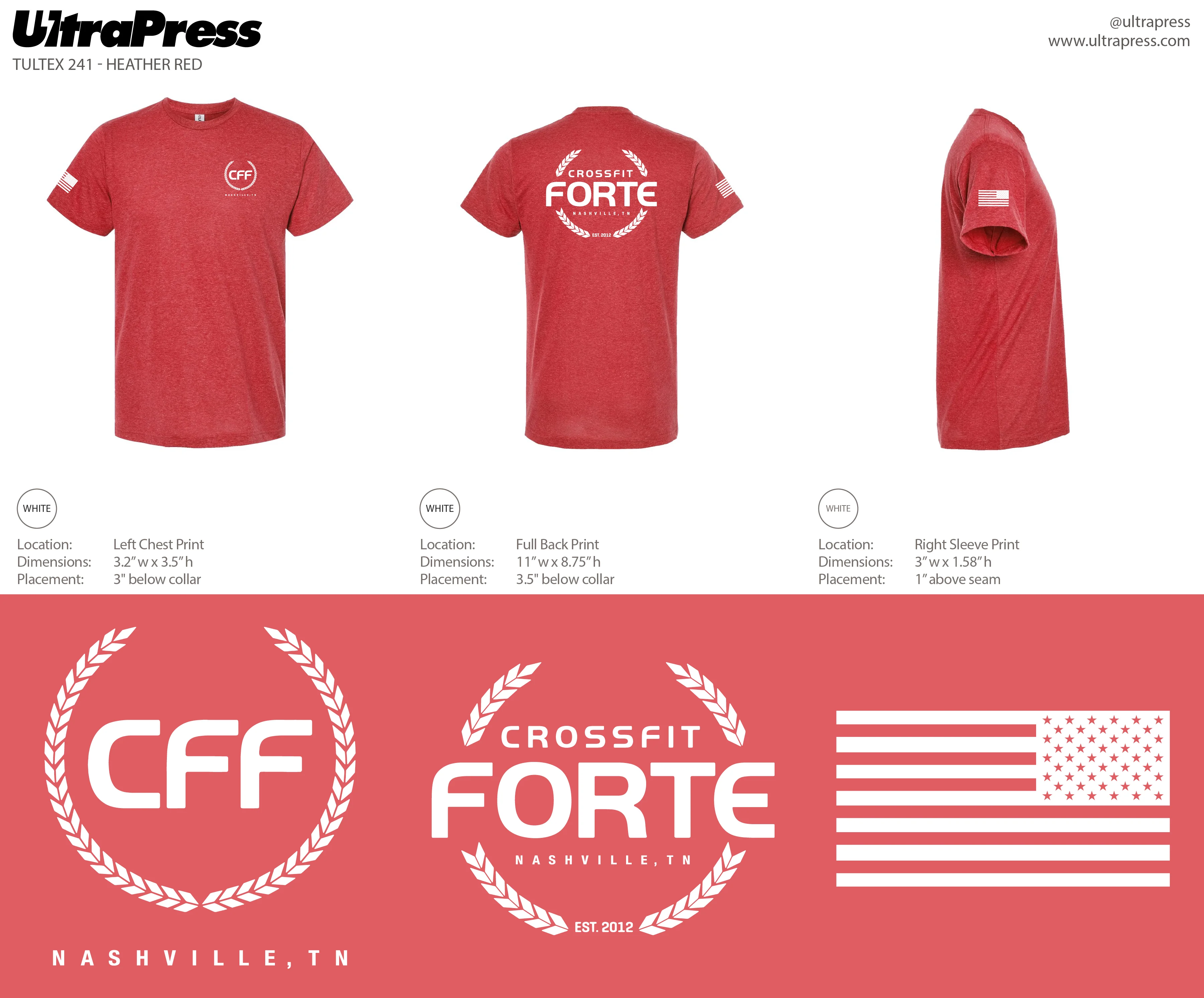 UP-SP-64448 CrossFit Forte White Logo 72 Min Qty (Bulk) - Image 7