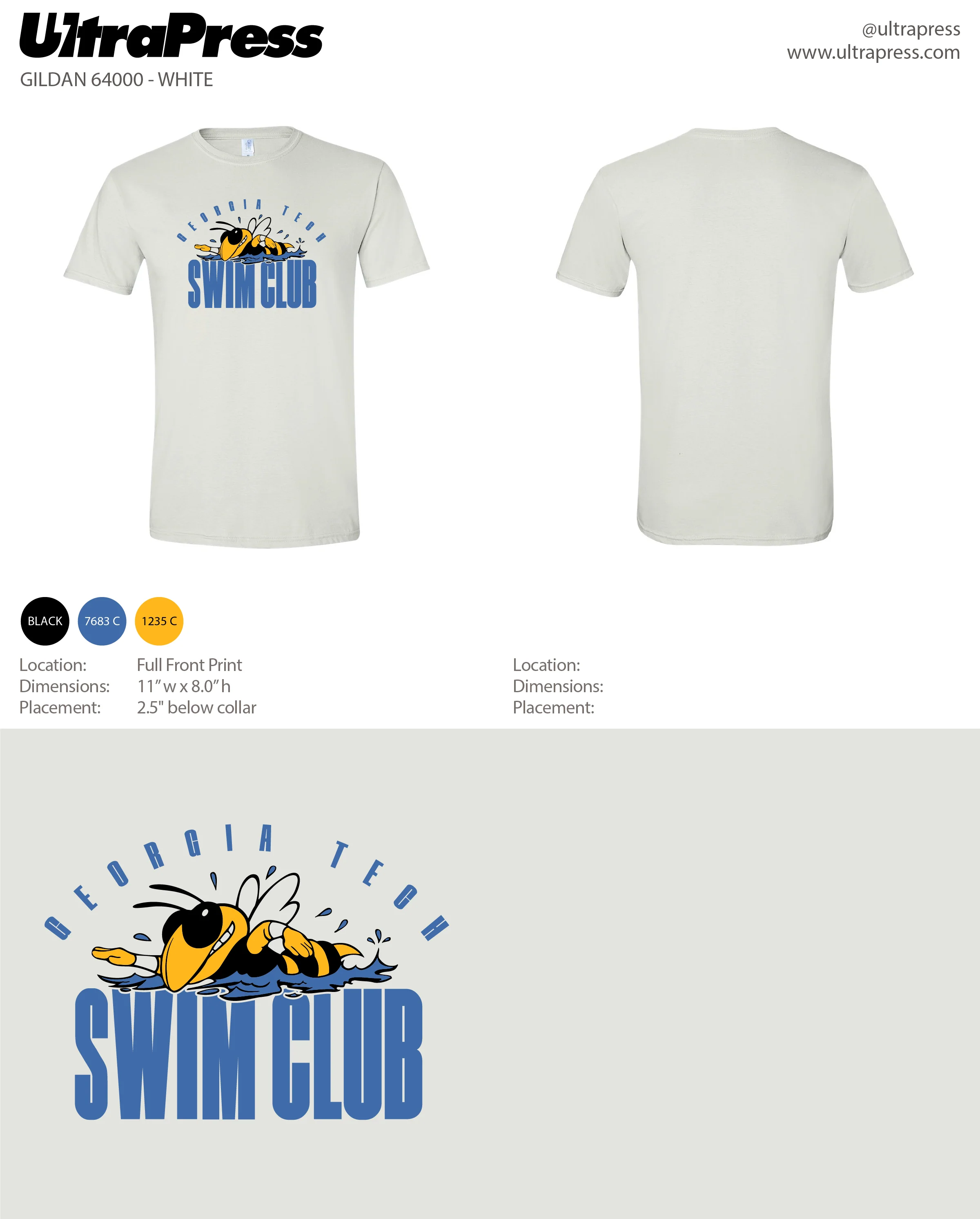 UP-SP-65235 GT Swim Club Merch 2023 144 Min Qty (Bulk) - Image 2