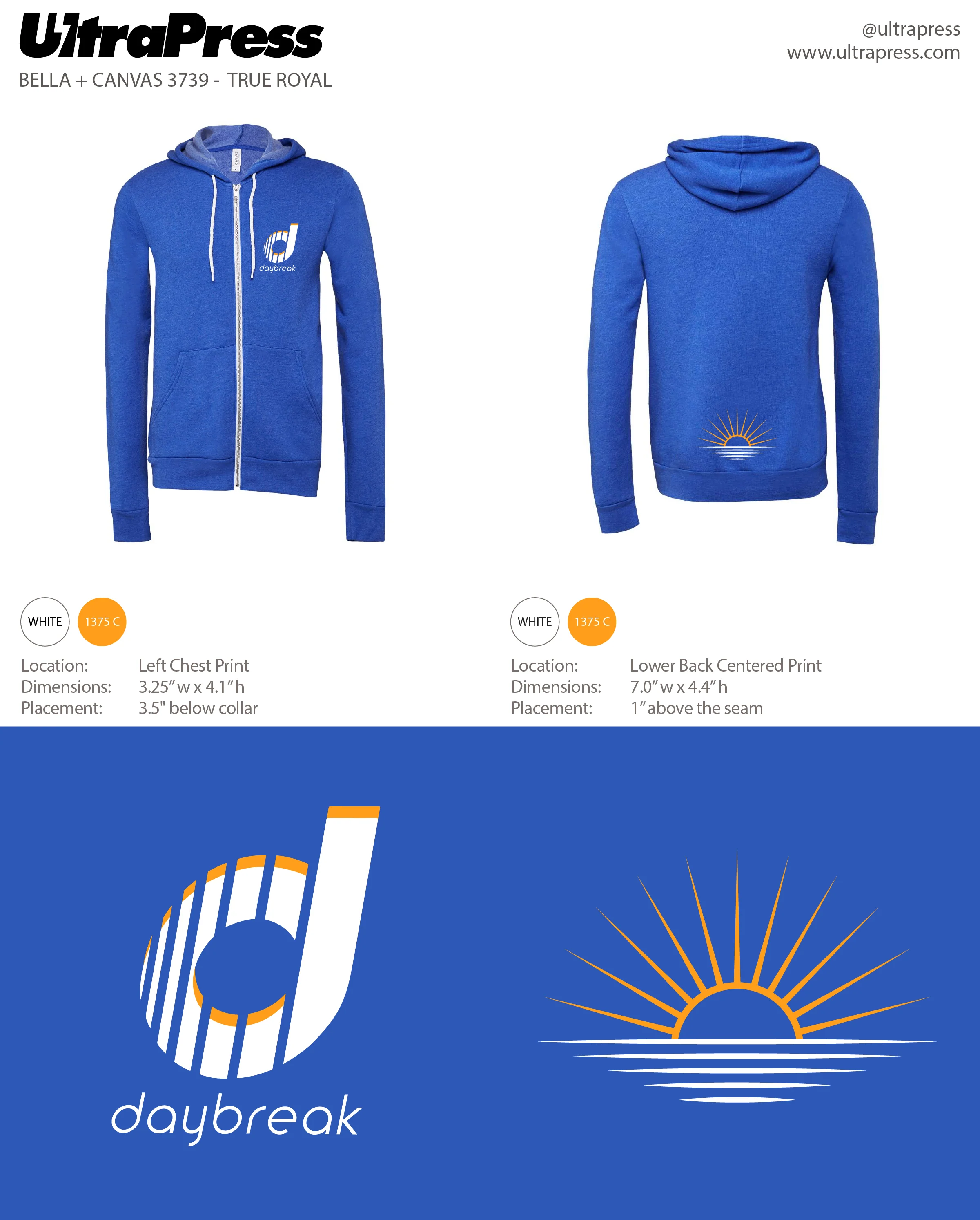 UP-SP-65889 Daybreak CrossFit 2023 Zip Ups 24 Min Qty (Bulk) - Image 3