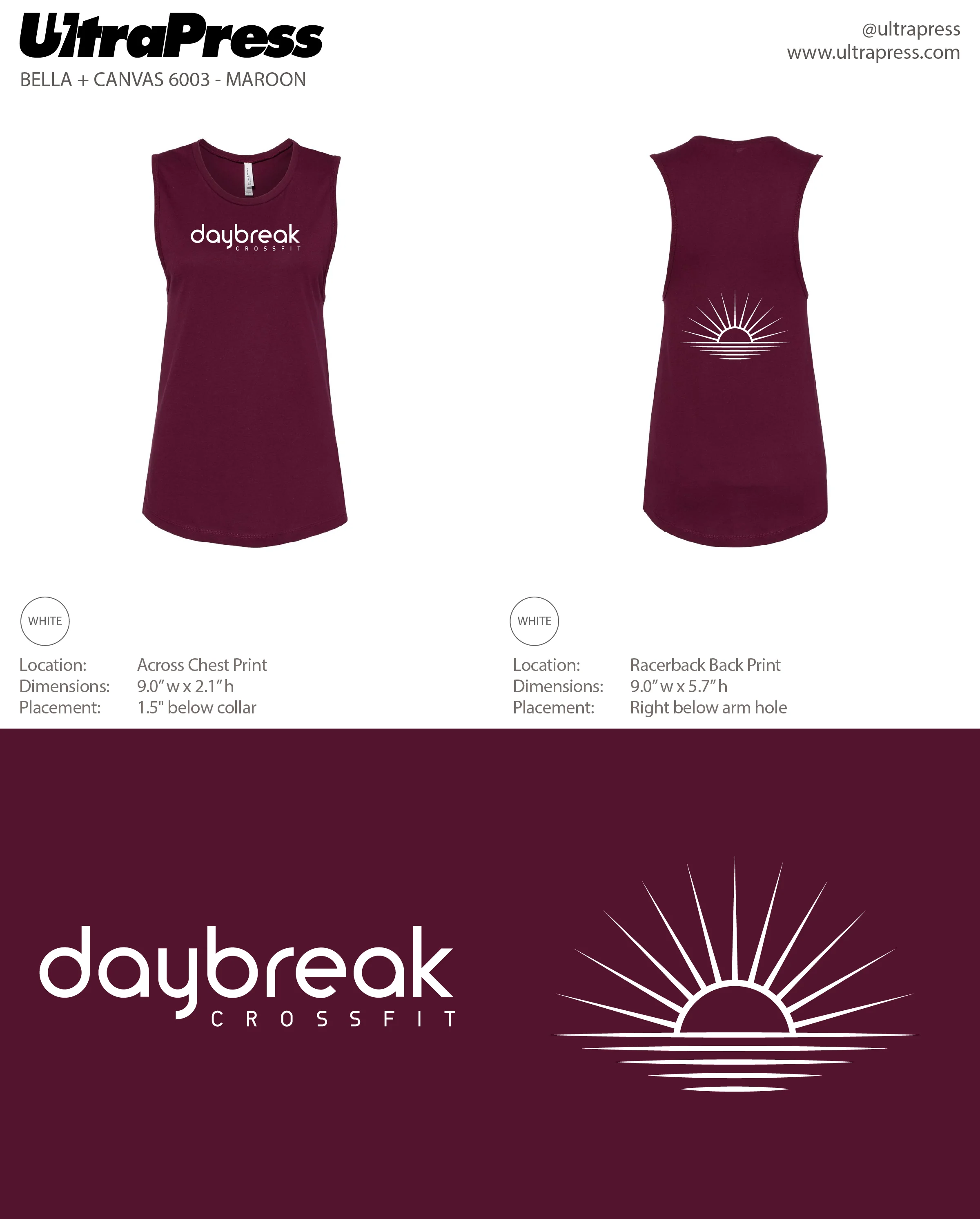 UP-SP-65895 Daybreak CrossFit 2023 Tanks 24 Min Qty (Bulk) - Image 2
