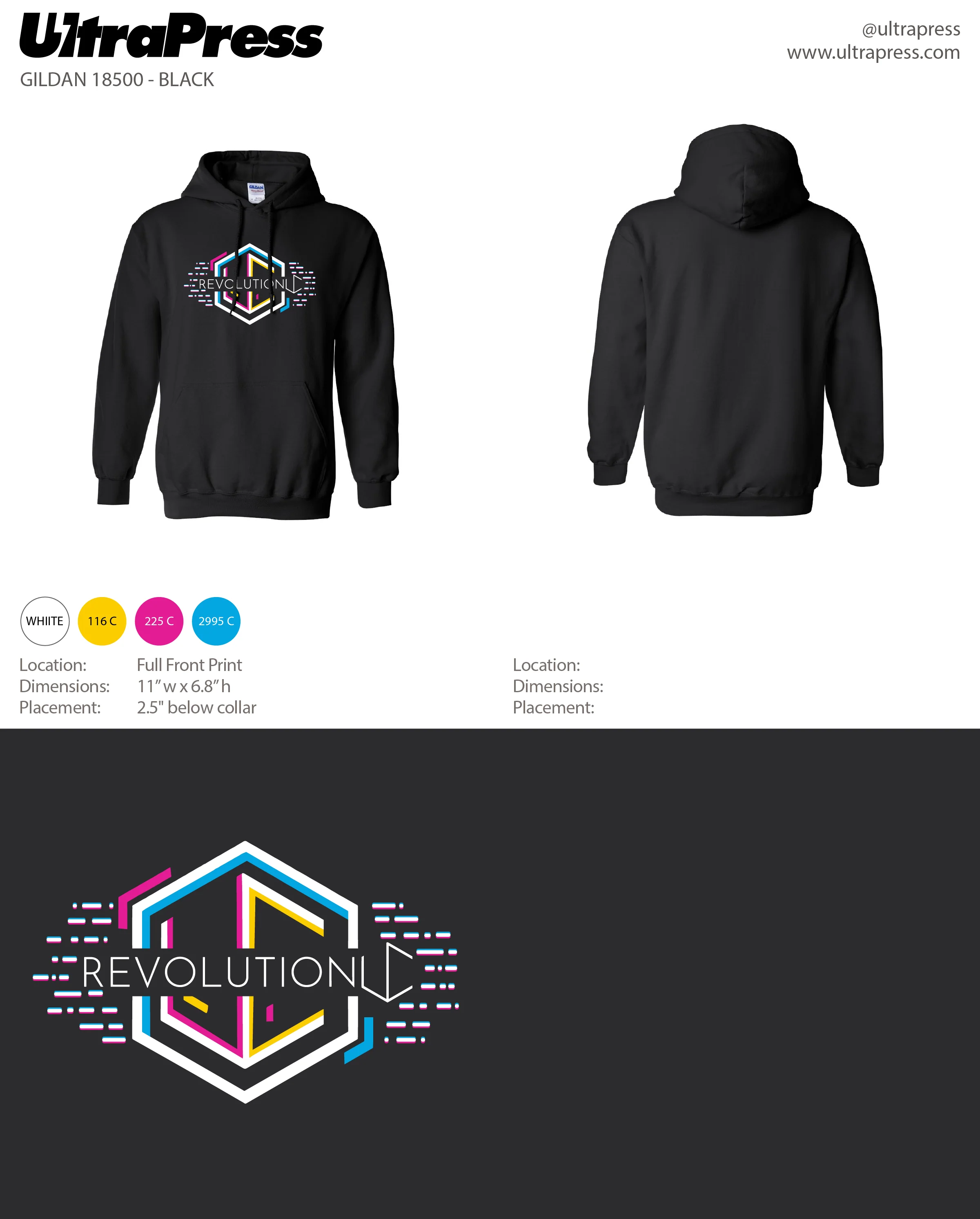 UP-SP-65969 RevolutionUC Hackathon Hoodies 24 Min Qty (BULK)