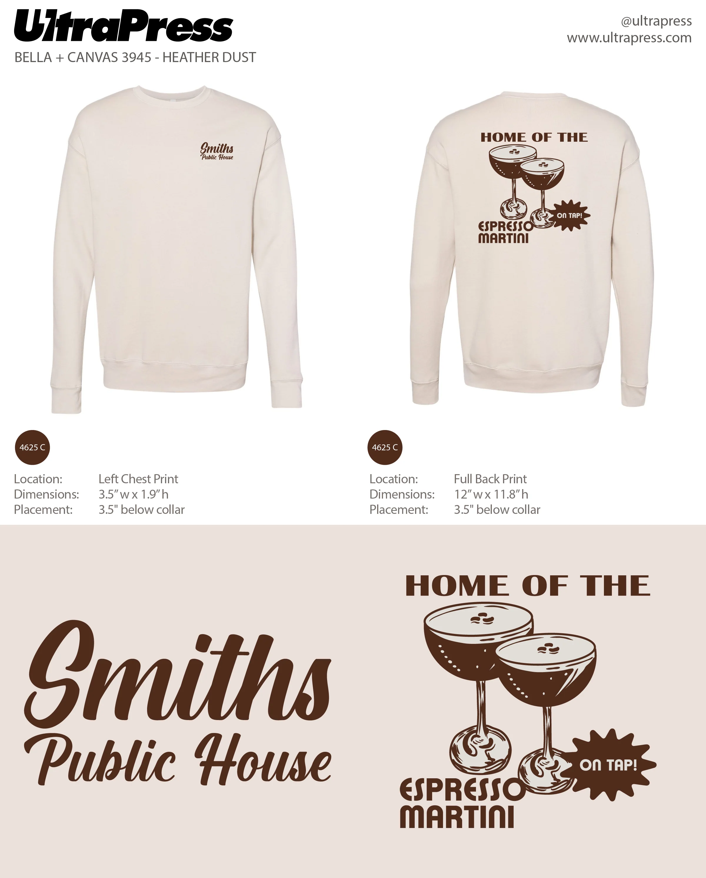 UP-SP-66290 Smiths Public House Home of the Espresso Martini 2024 144 Min Qty (Bulk) - Image 2