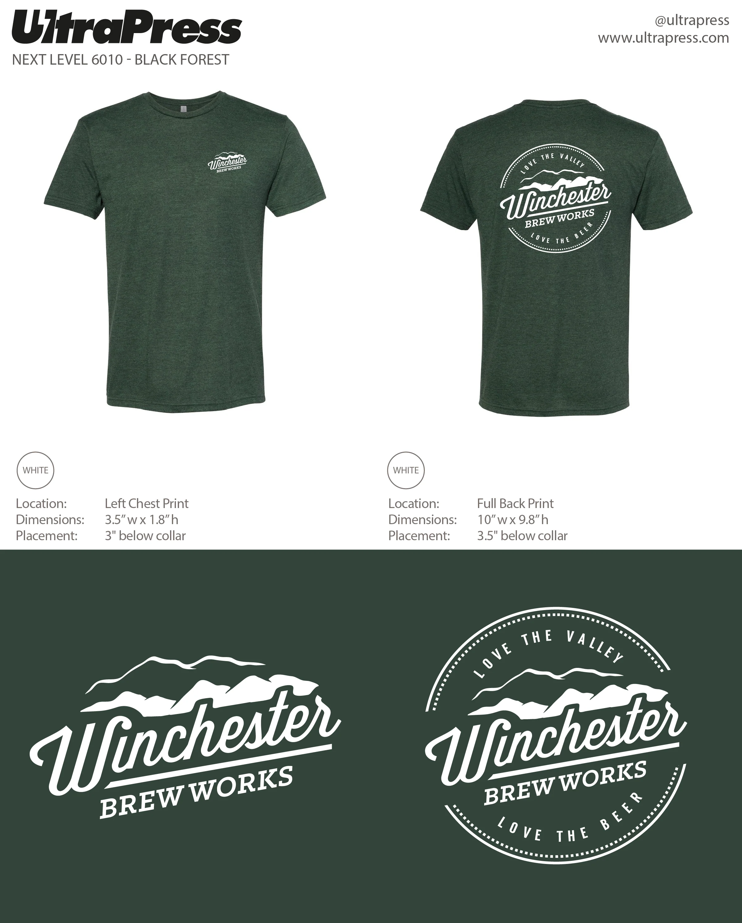UP-SP-66376 Winchester Tees 2024 72 Min Qty (Bulk)