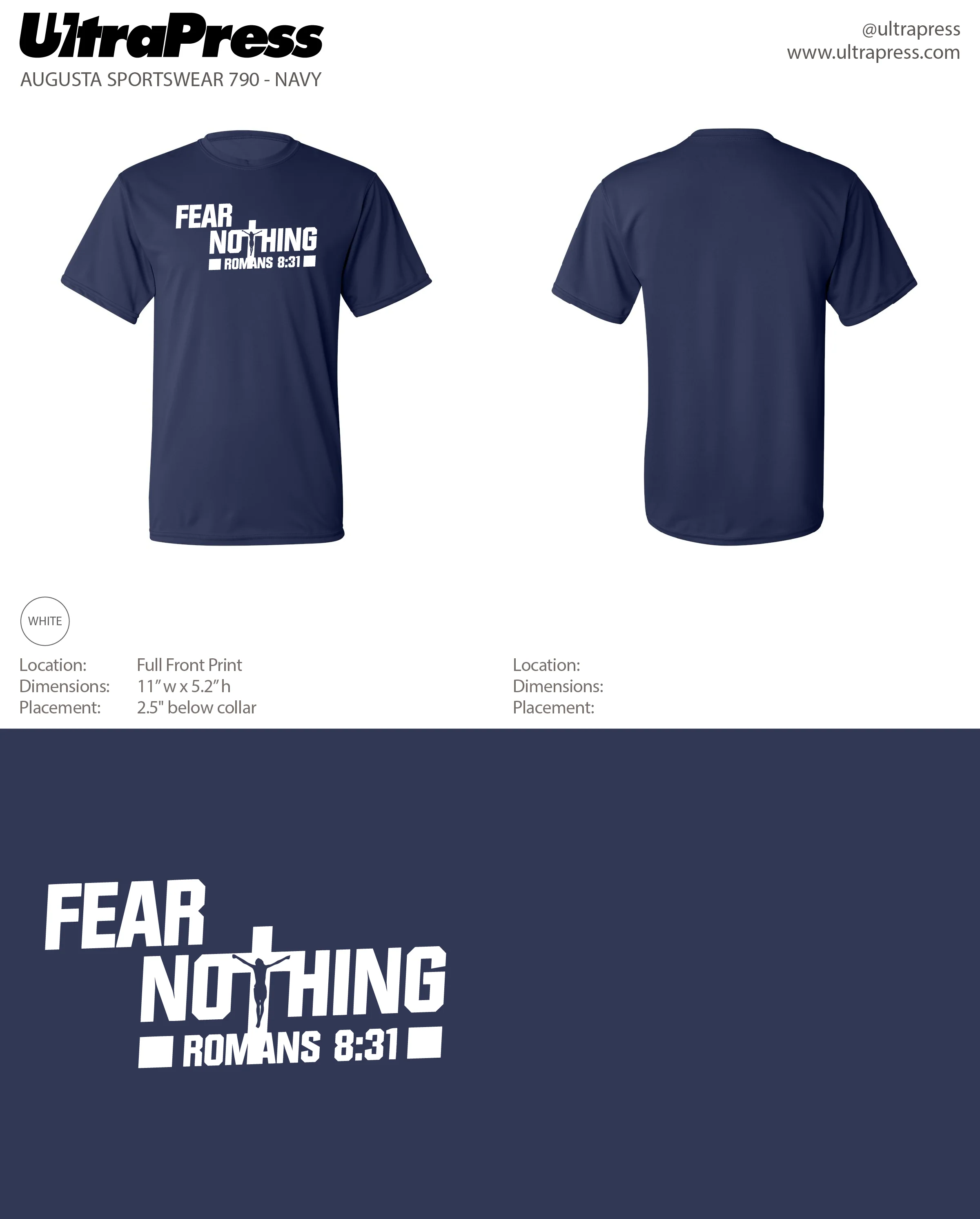 UP-SP-66484 Fear Nothing 2024 48 Min Qty (Bulk) - Image 2