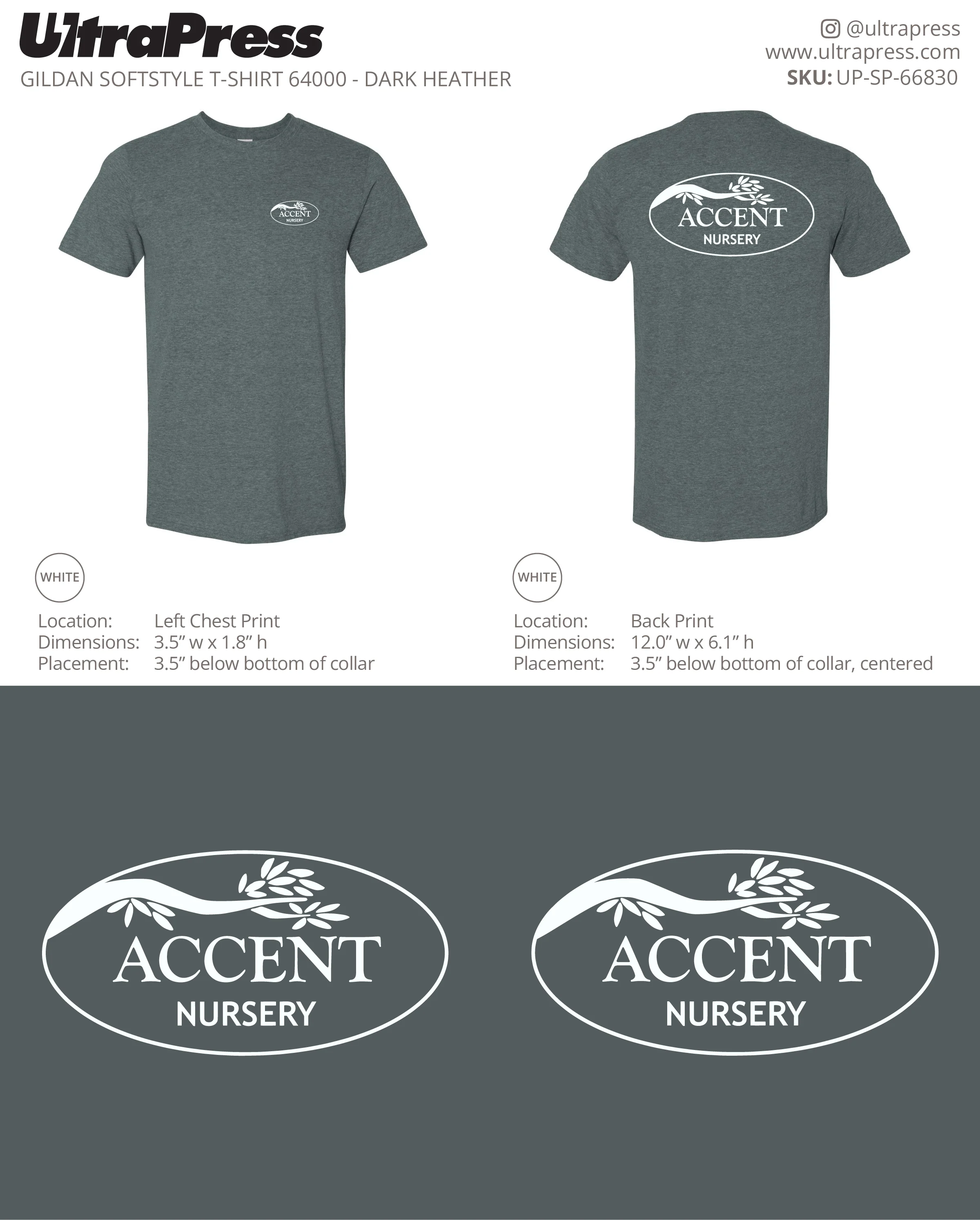 UP-SP-66830 Accent Nursery - Joey Hollis 100 Min Qty (Bulk)