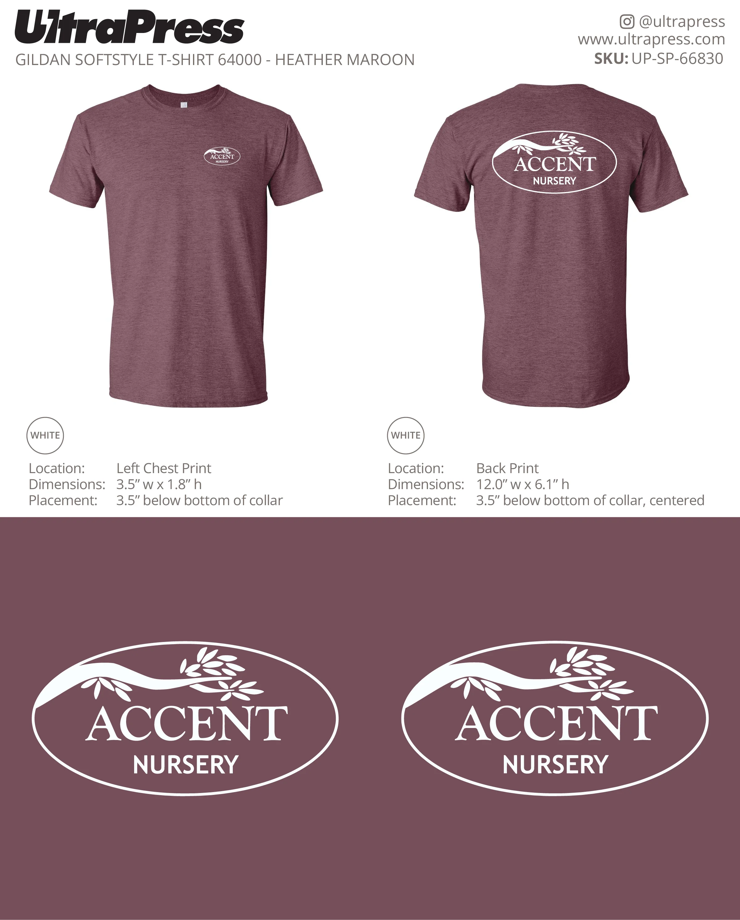 UP-SP-66830 Accent Nursery - Joey Hollis 100 Min Qty (Bulk) - Image 2