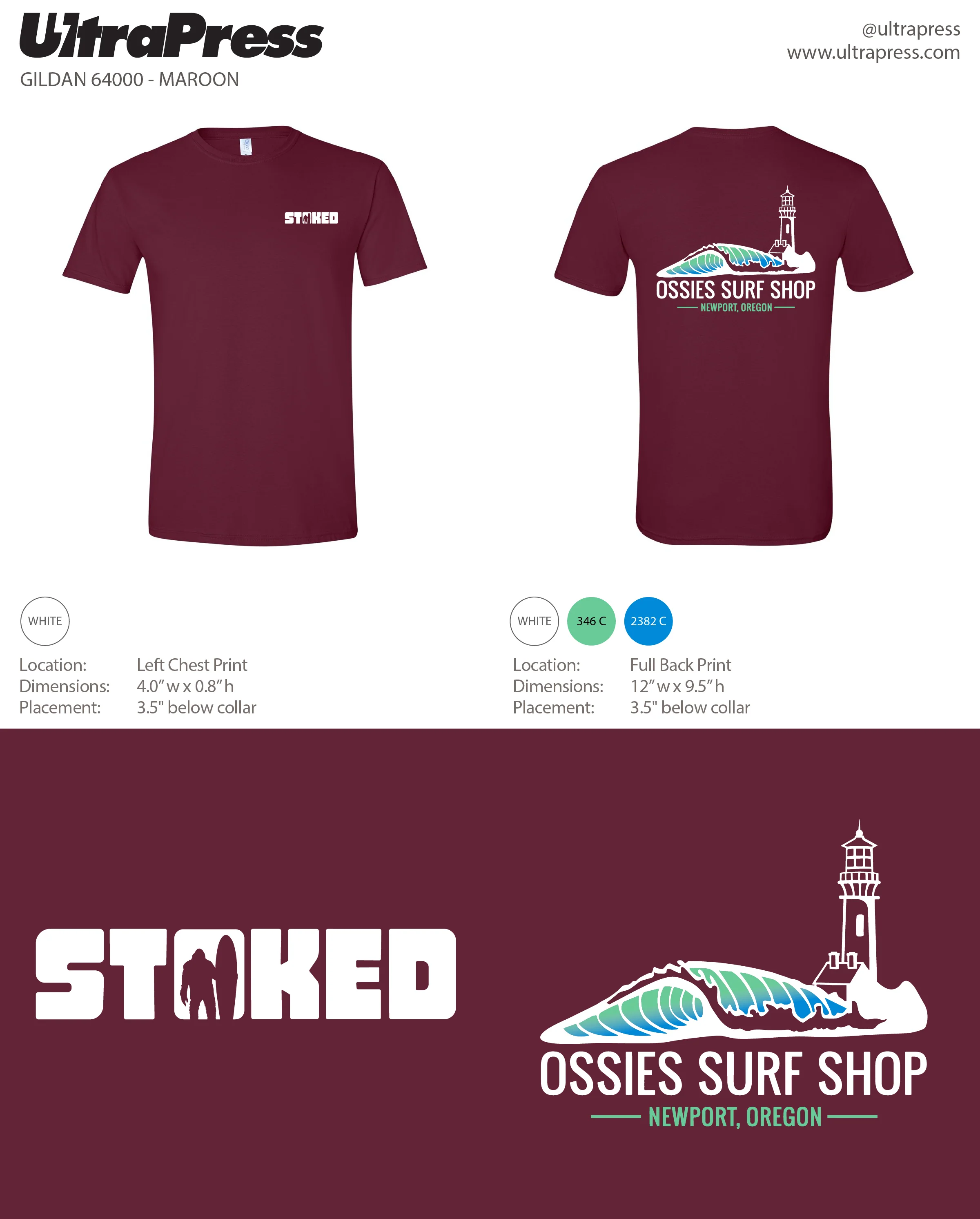 UP-SP-67044 Ossies Surf Shop Lighthouse - Daniel Hasselschwert 100 Min Qty (Bulk) - Image 2