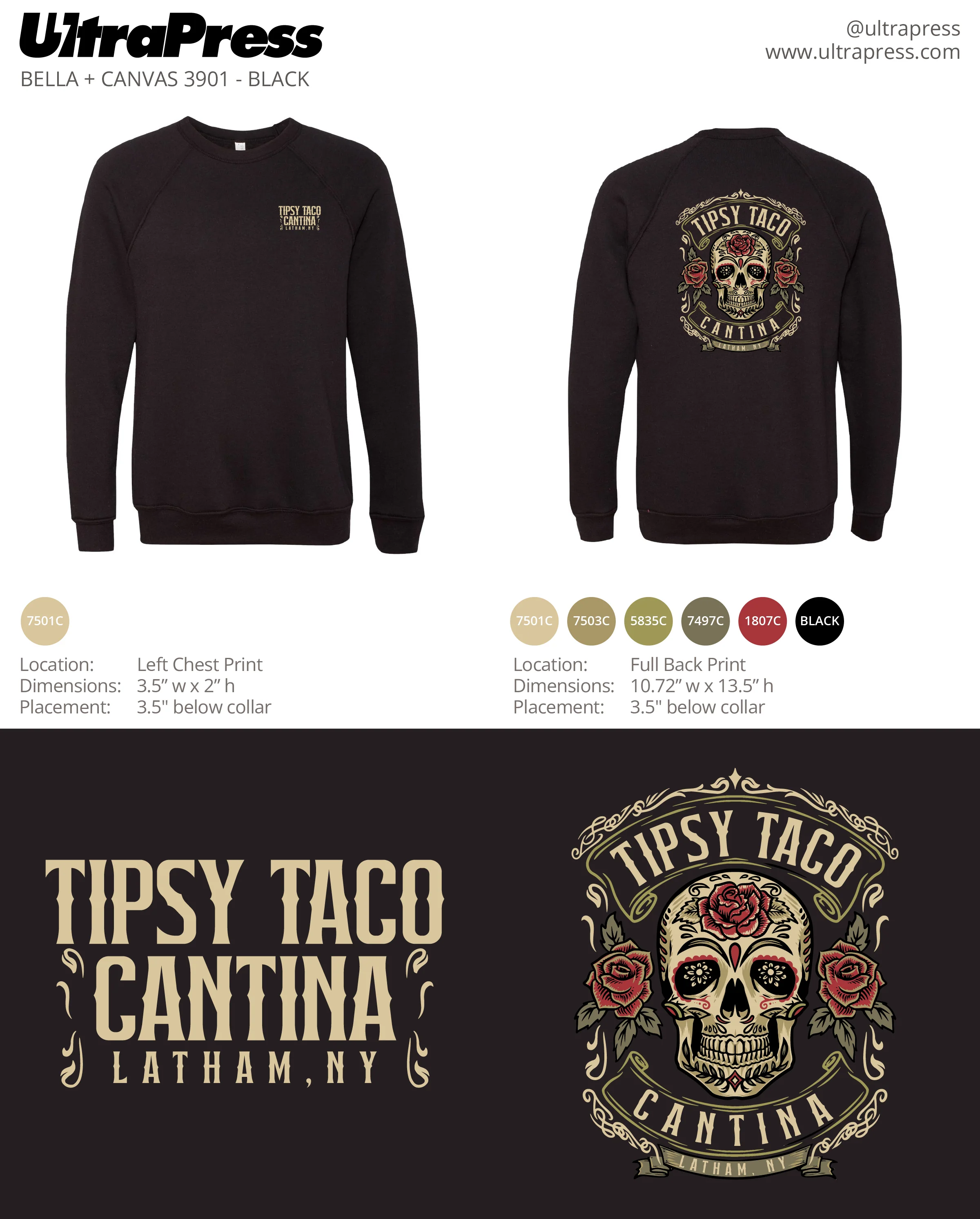 UP-SP-67059 Colorful Tipsy Taco Cantina 2024 72 Min Qty (Bulk) - Image 2