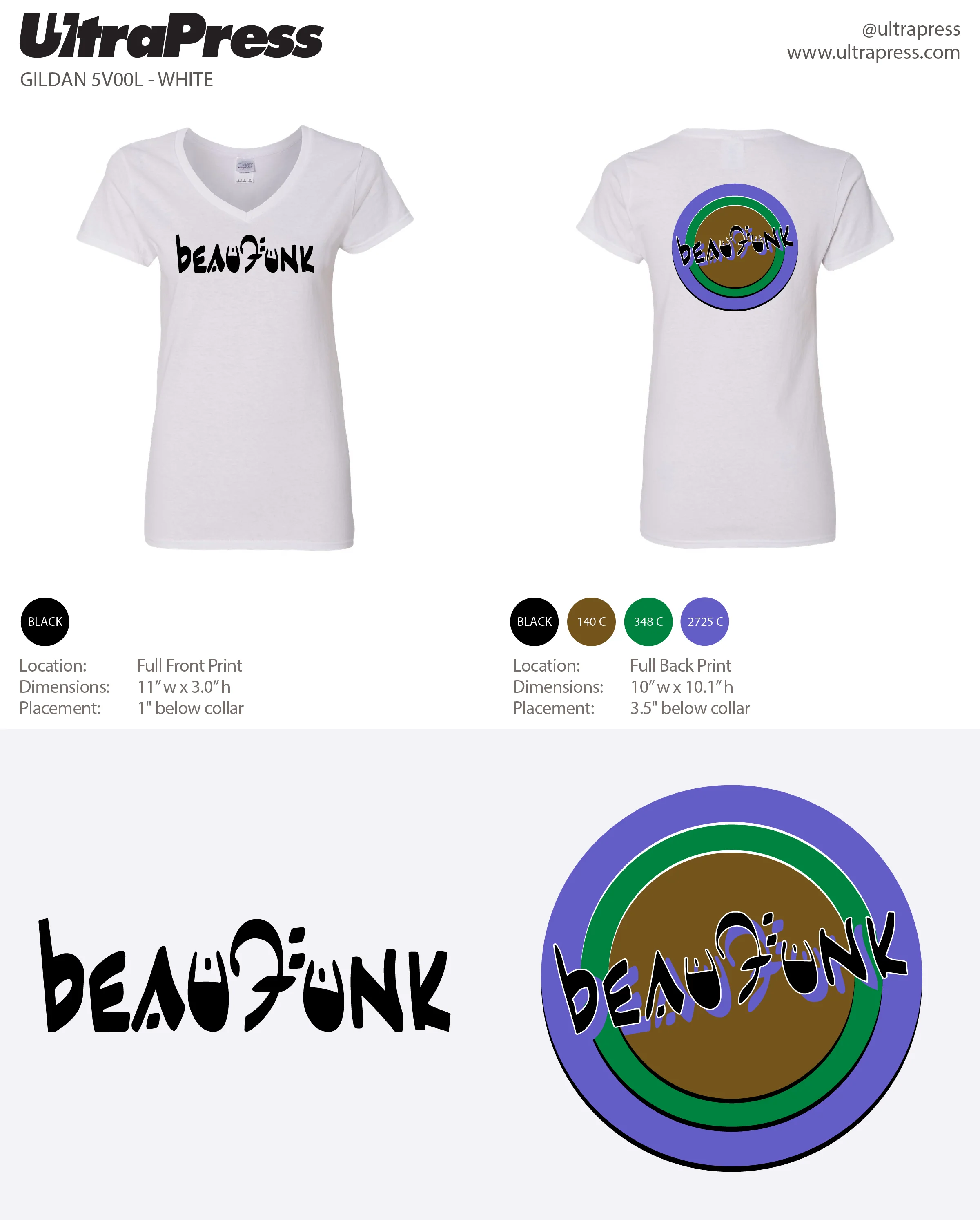 UP-SP-67092 BeauFunk T-Shirts (Bulk) - Image 2