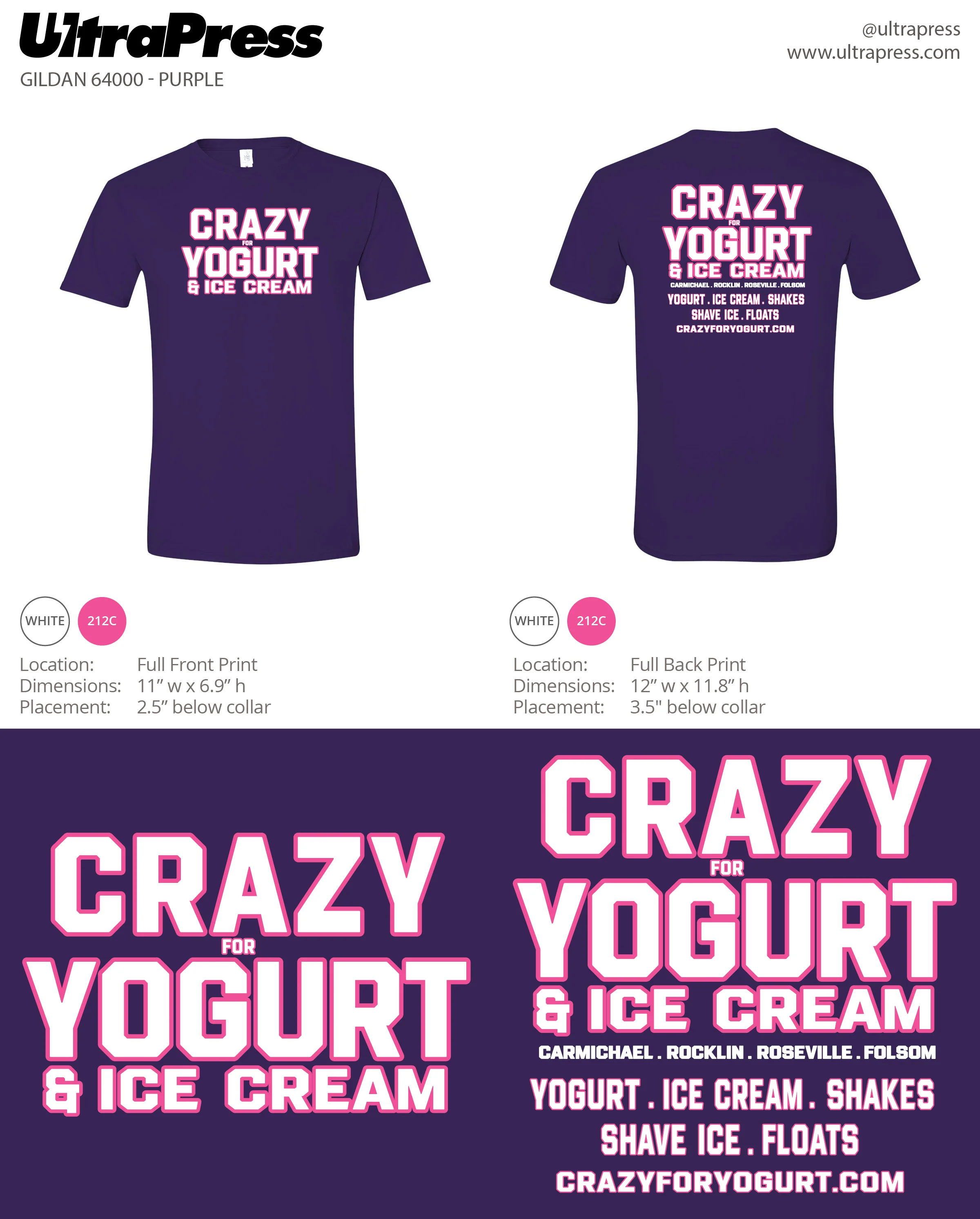 UP-SP-67104 Crazy For Yogurt & Ice Cream - Kirpal Saini 100 Pieces Package (Bulk) - Image 2