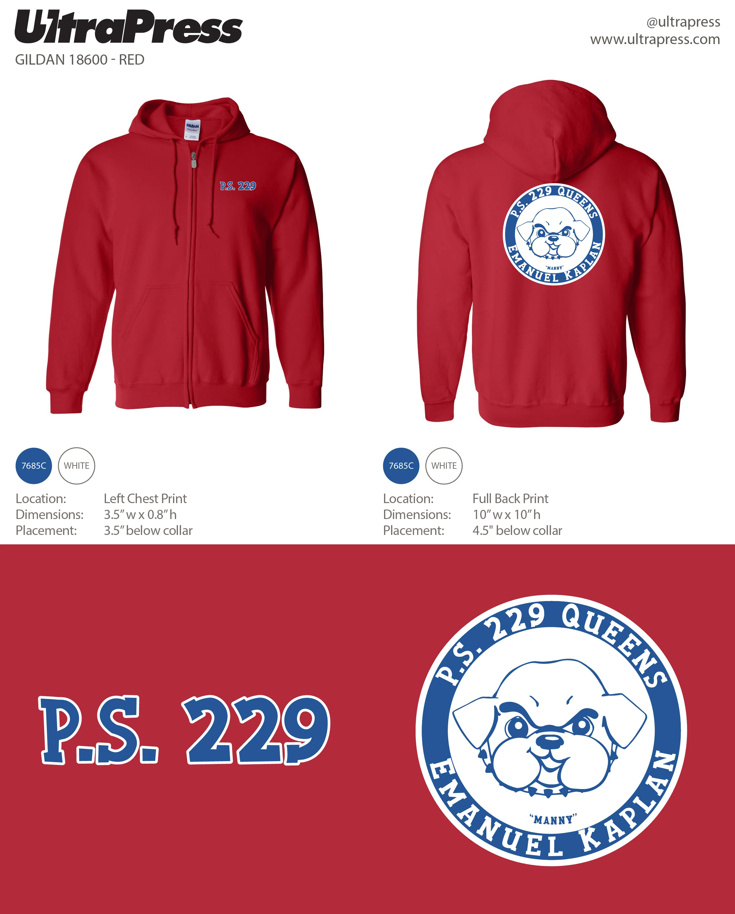 UP-SP-67230 P.S. 229 PTA Hoodies - 1000 Min Qty (BULK) - Image 4