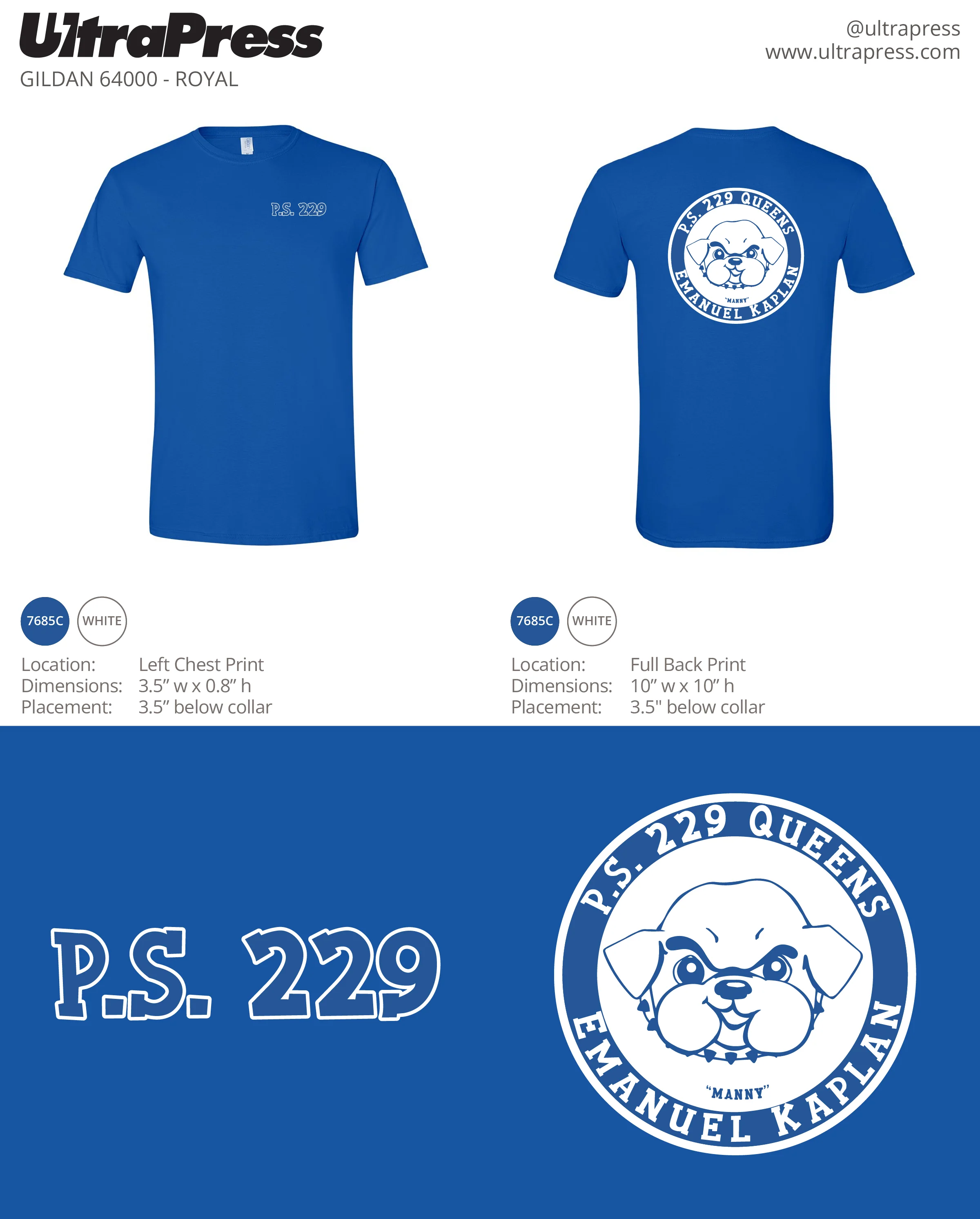 UP-SP-67230 P.S. 229 PTA Shirts (Bulk) - Image 2